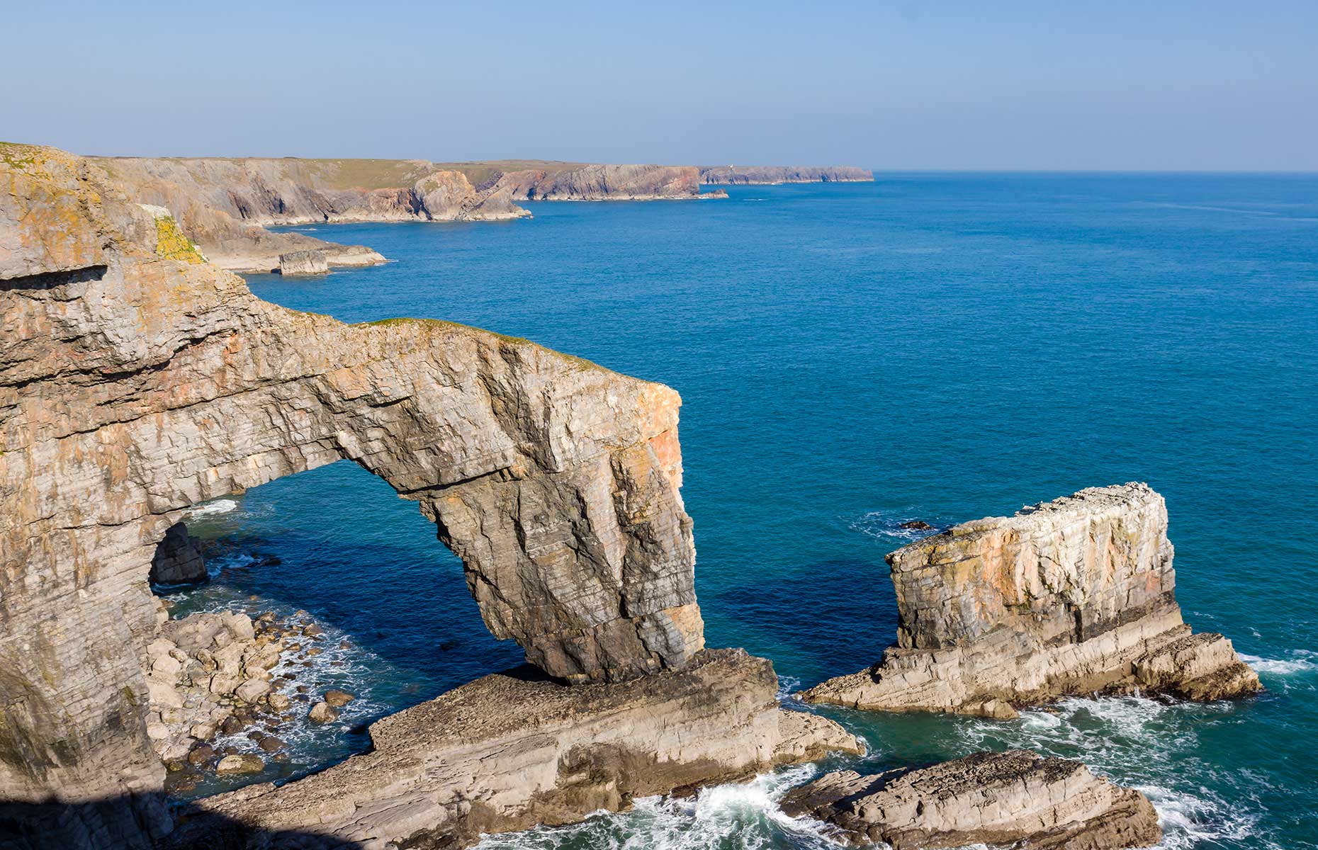 Green Bridge, Wales (Image: Richard Whitcombe/Shutterstock)