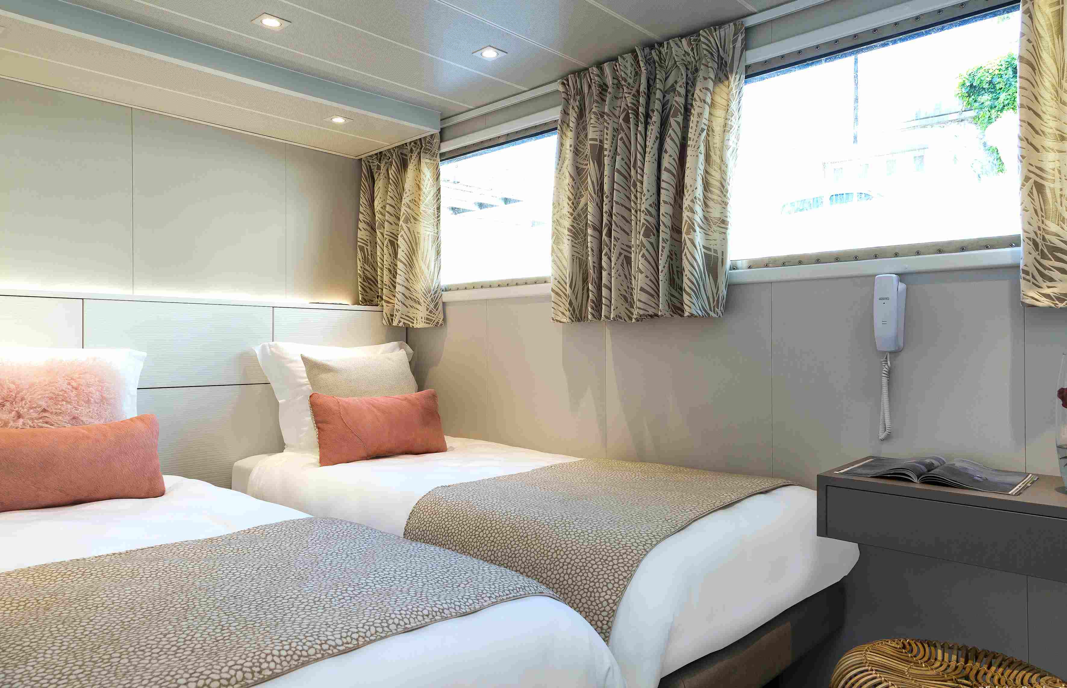 Cabin onboard CroisiEurope Anne-Marie barge (Image: Courtesy of CroisiEurope)