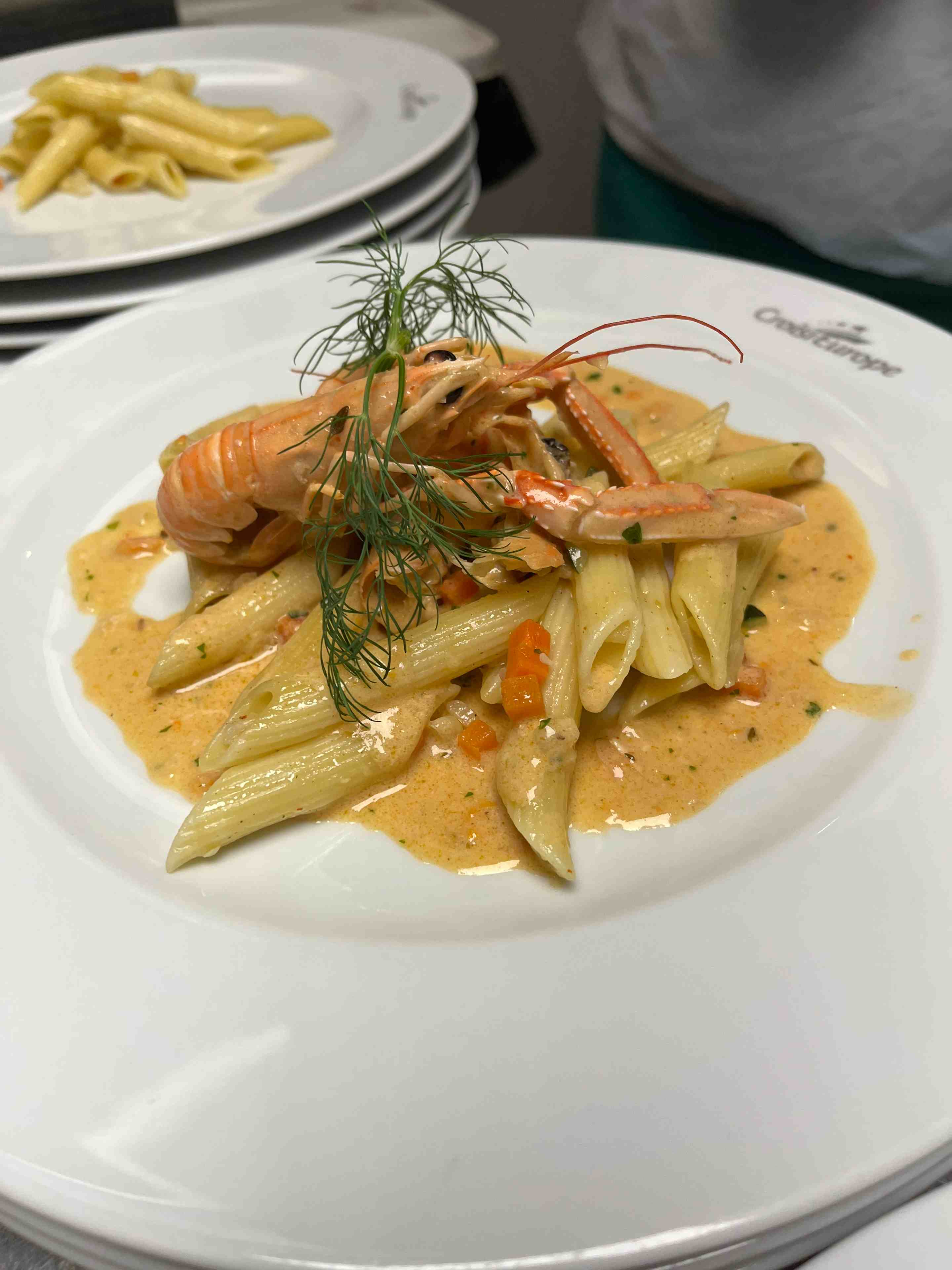 Fruits de mer pasta (Image: Courtesy of CroisiEurope)