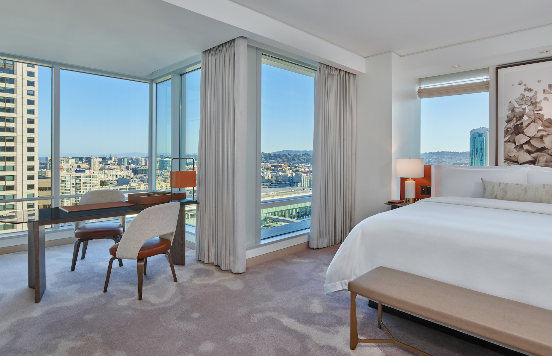 Bedroom in St Regis hotel San Francisco (Image: St Regis)