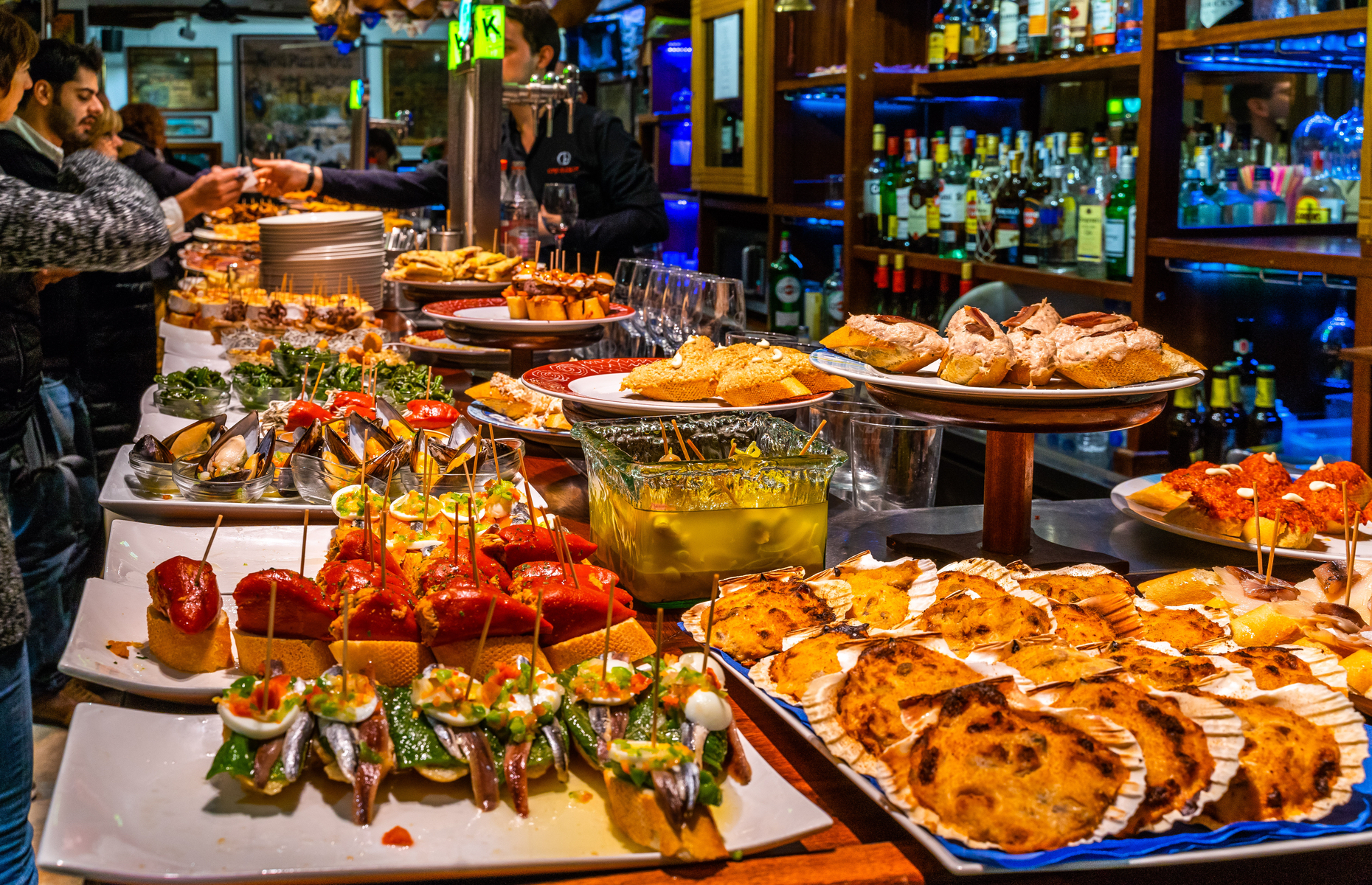 Pinxtos in a bar in San Sebastian (Image: Francesco Bonino/Shutterstock)