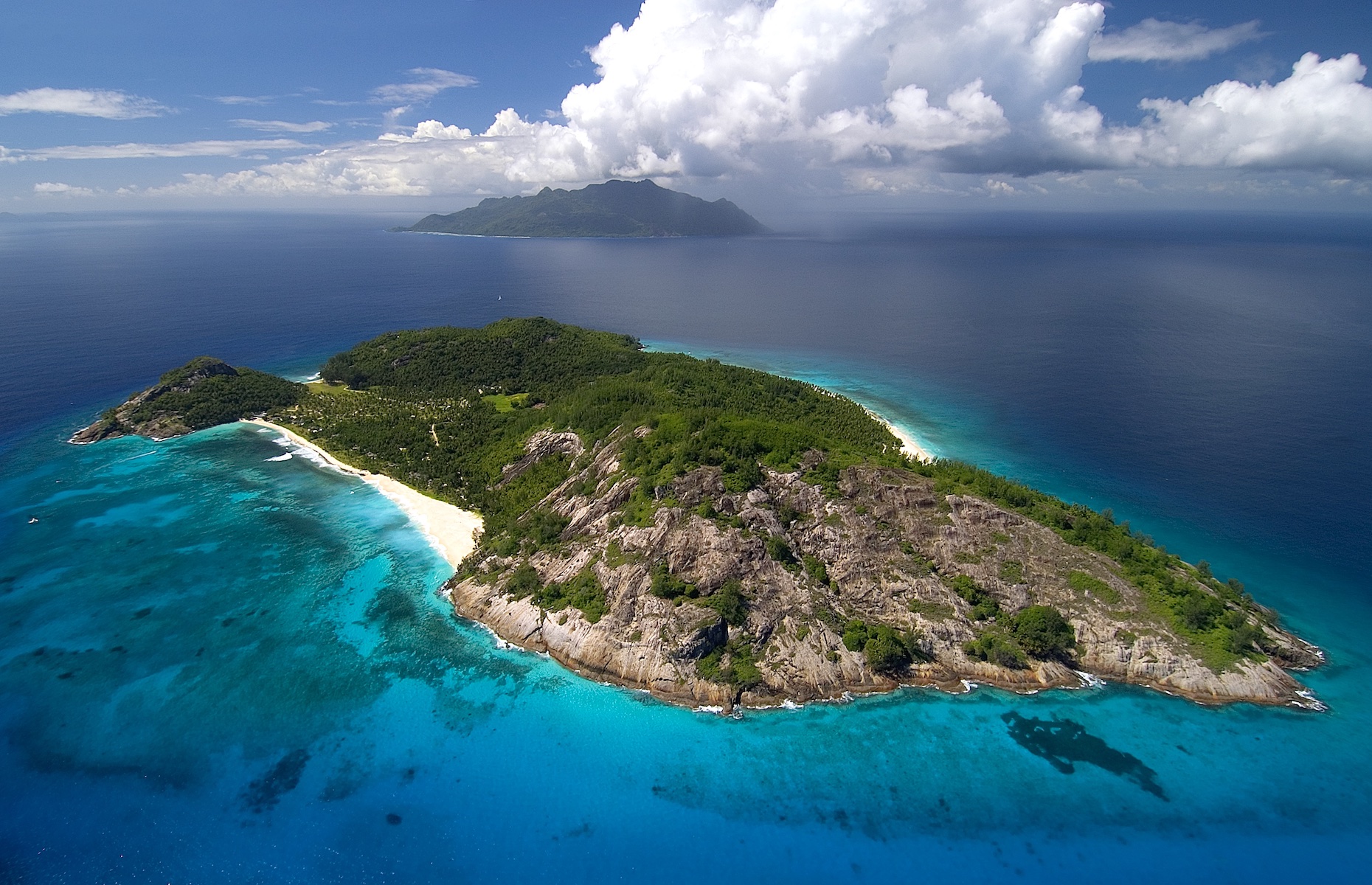 North Island aerial shot Seychelles (Image: Courtesy of North Island)