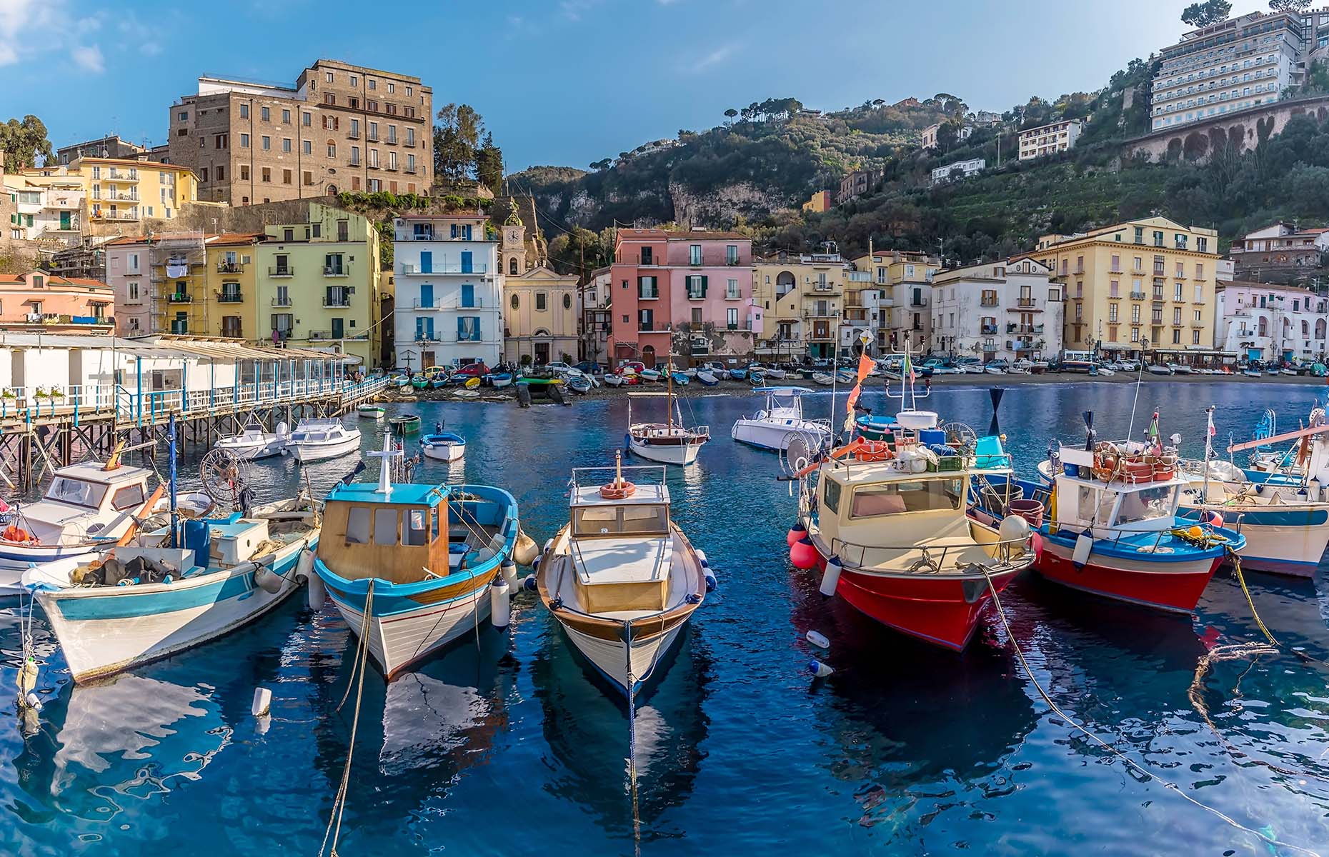 Sorrento harbour (Image: Nicola Pulham/Shutterstock)