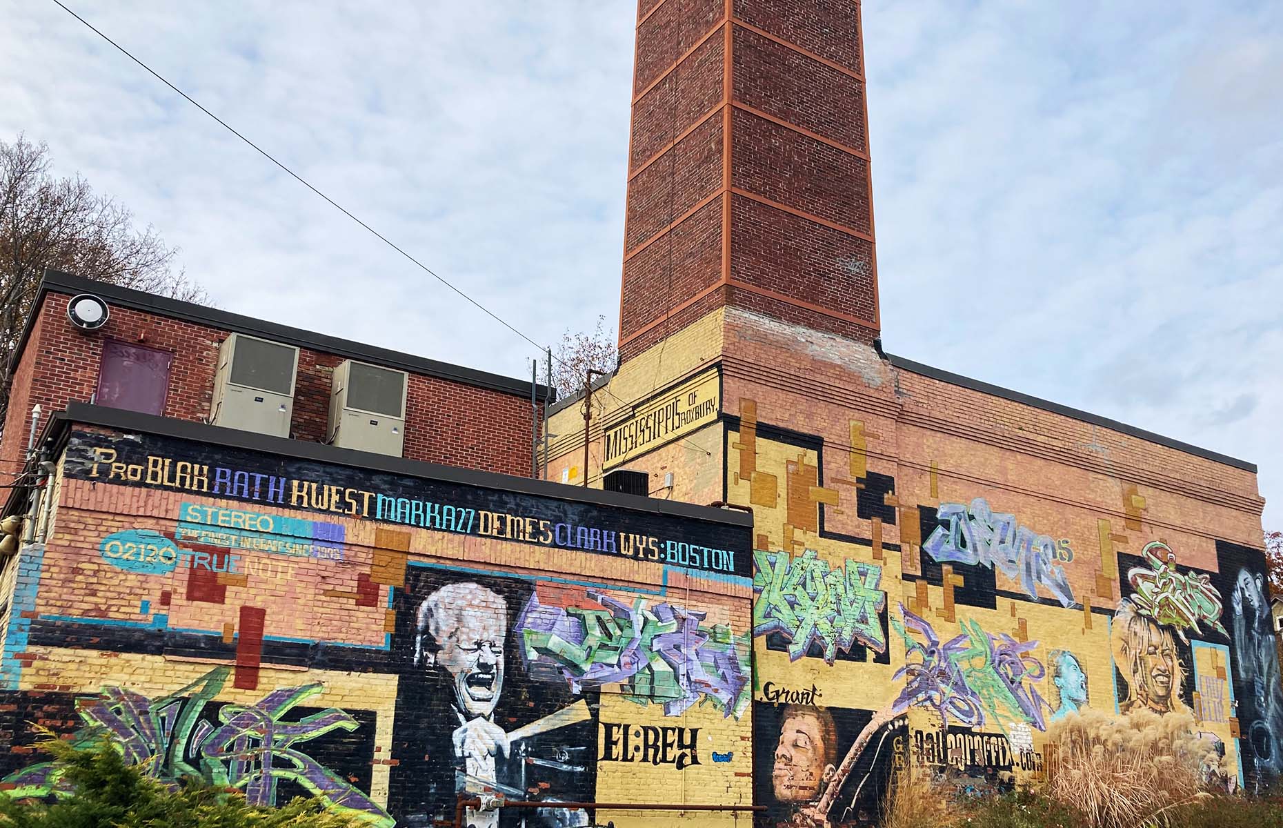 Mural on Terrace Street (Image: Courtesy of Jacqui Agate)