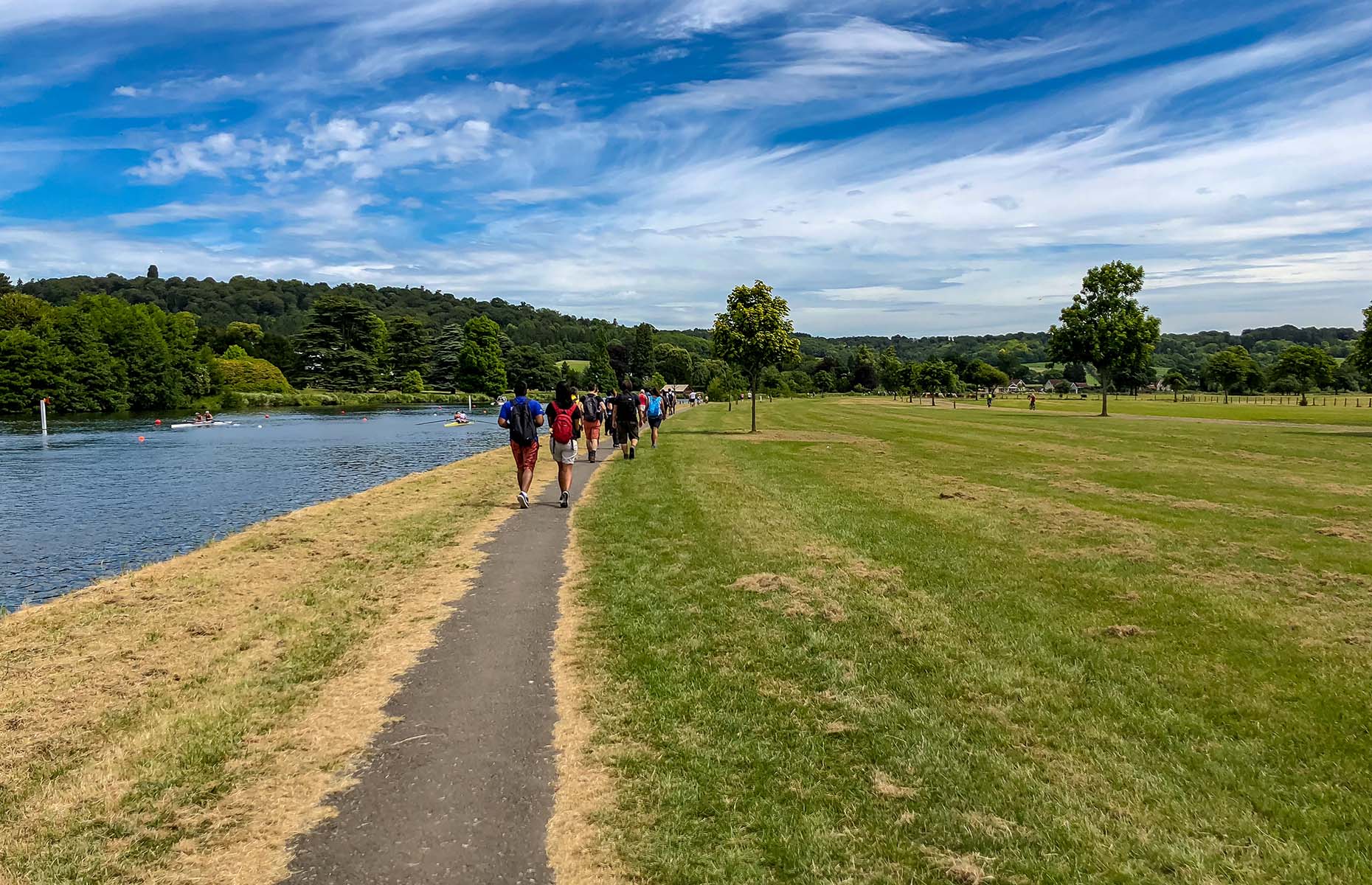 Walk along the Thames in Henley on Thames (Image: Adrian Remedios/Shutterstock)