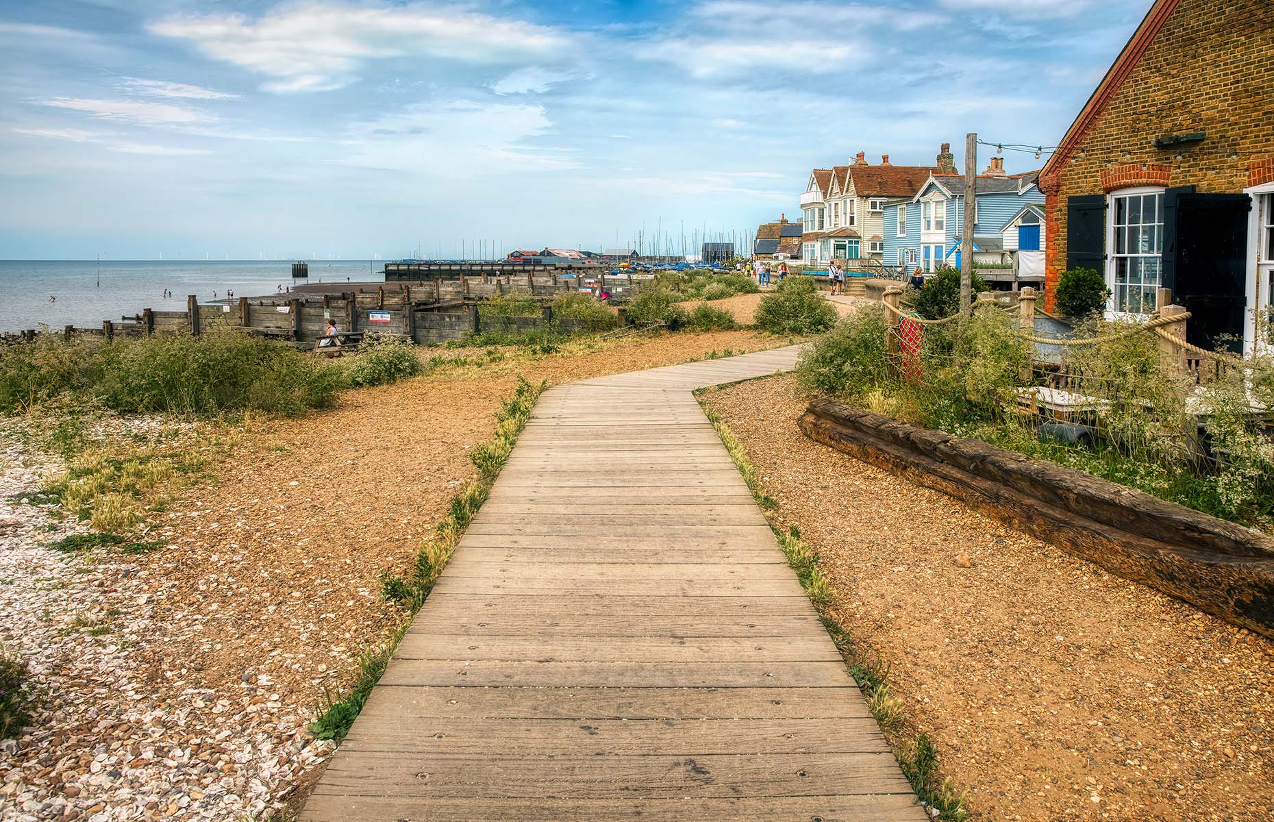 Whitstable promenade (Image: Rolf E. Staerk/Shutterstock)