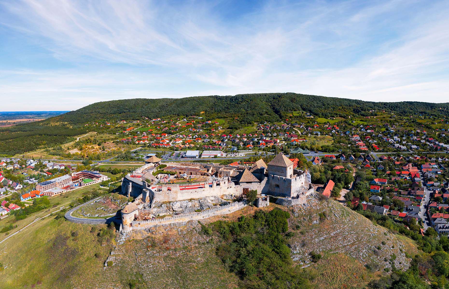 Castle of Sümeg near Lake Balaton, Hungary (Image: Geza Kurka/Alamy Stock Photo)