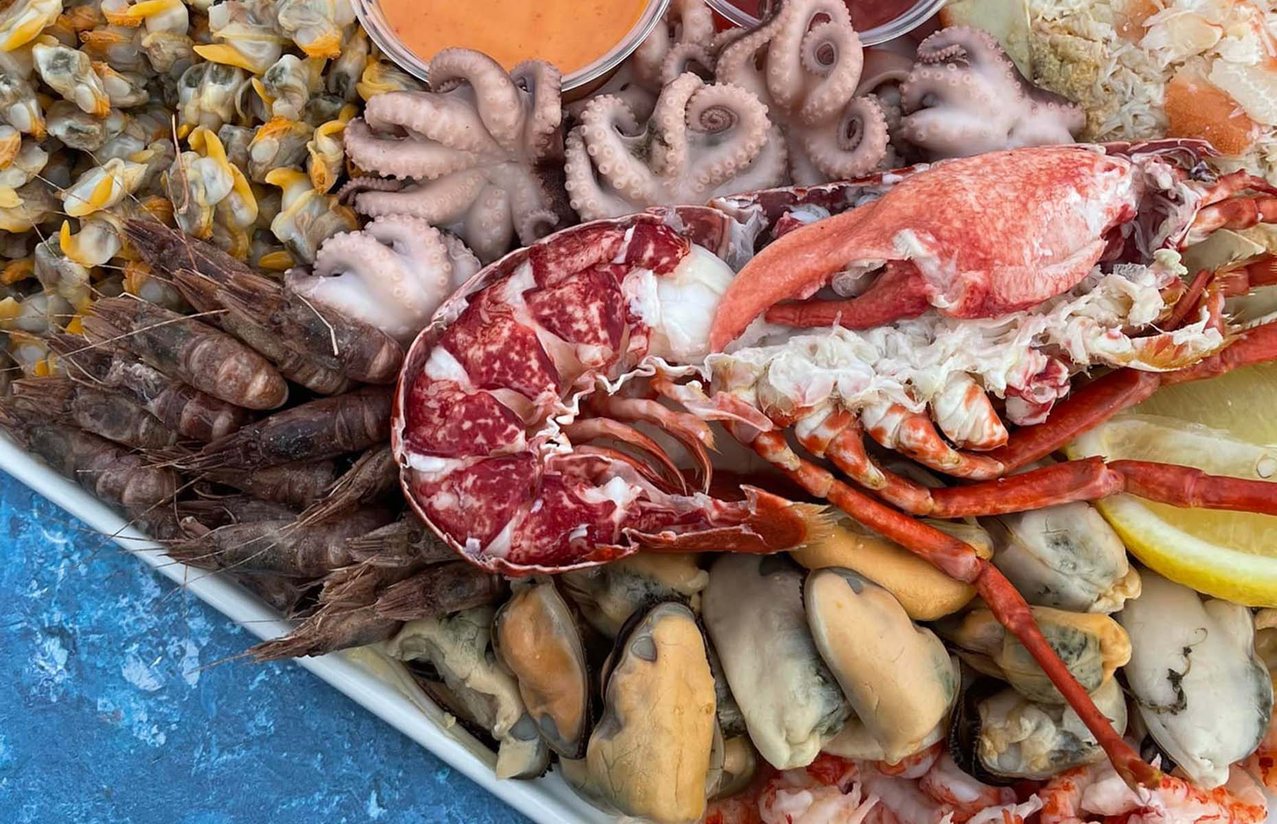 Seafood platter at Osborne Bros Café (Image: Osborne Bros Café/Facebook)