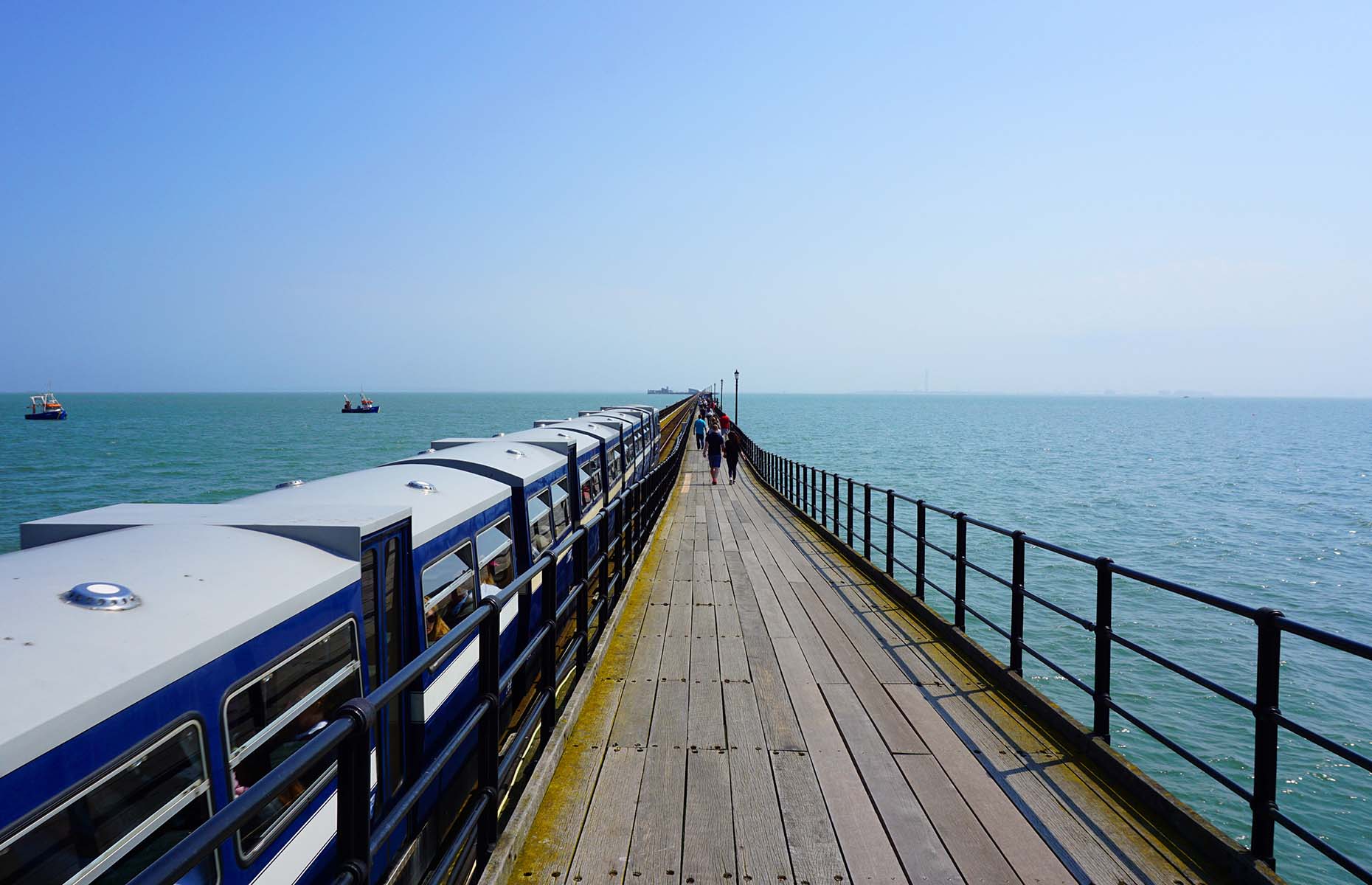 Southend Pier train (Image: Martell Brighten/Shutterstock)