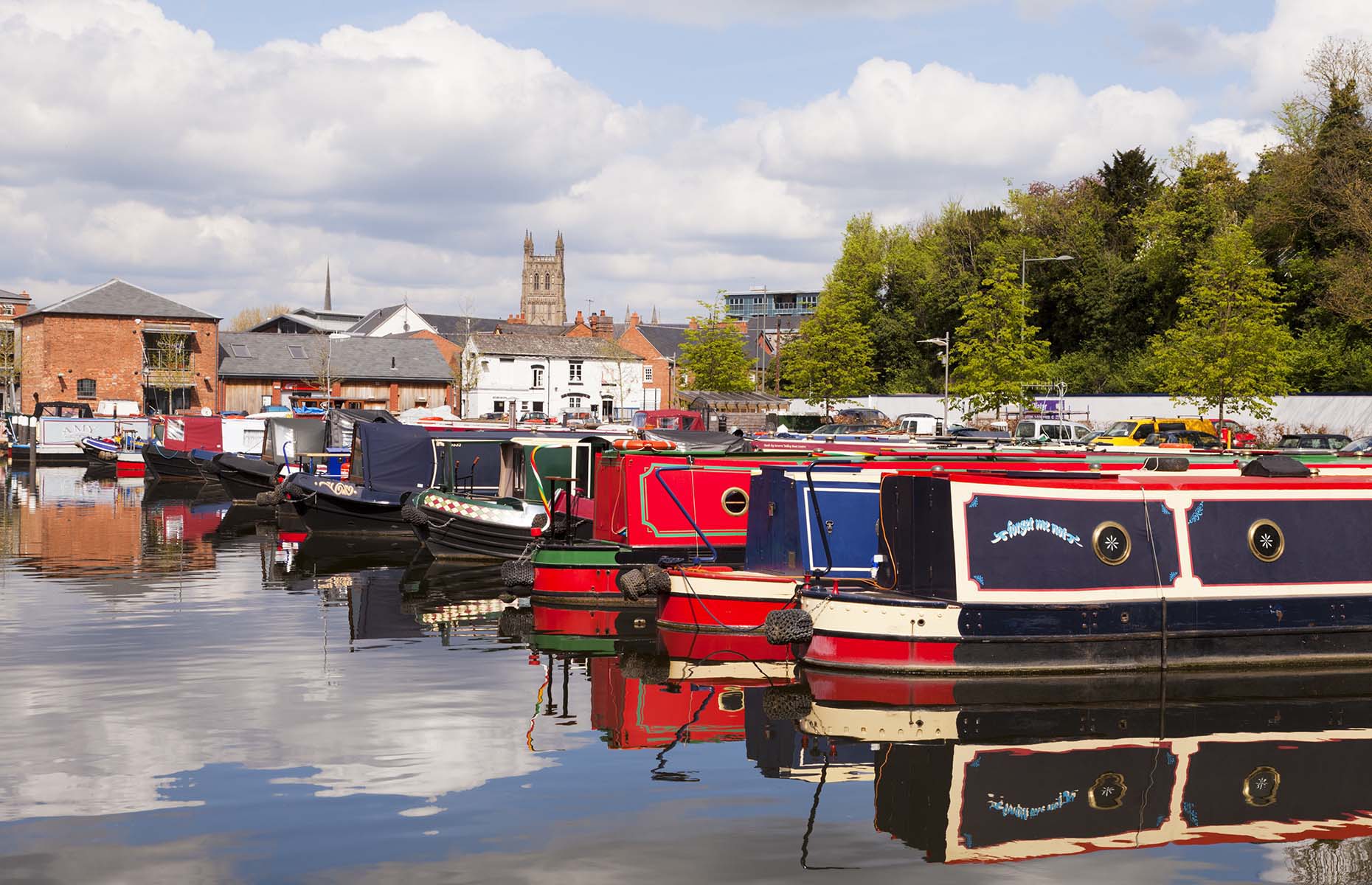 Diglis Basin in Worcester (Image: travellight/Shutterstock)