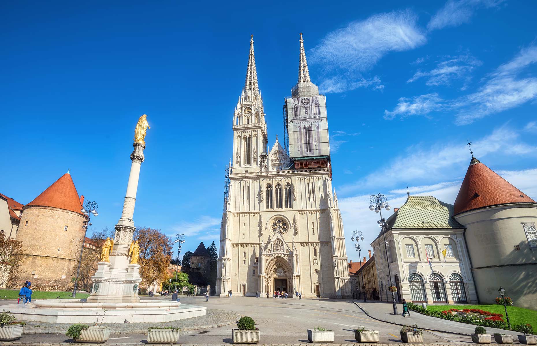 Zagreb Cathedral (Image: Valery Bareta/Shutterstock)