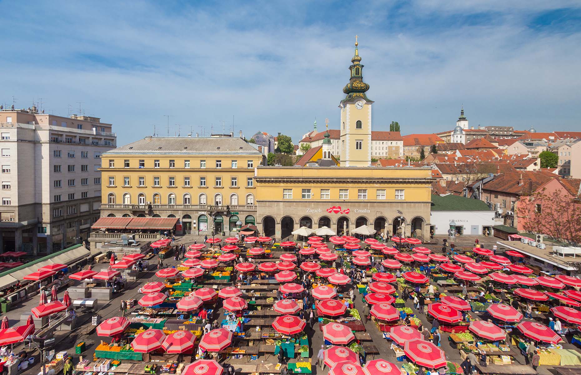 Dolac market in Zagreb (Image: paul prescott/Shutterstock)