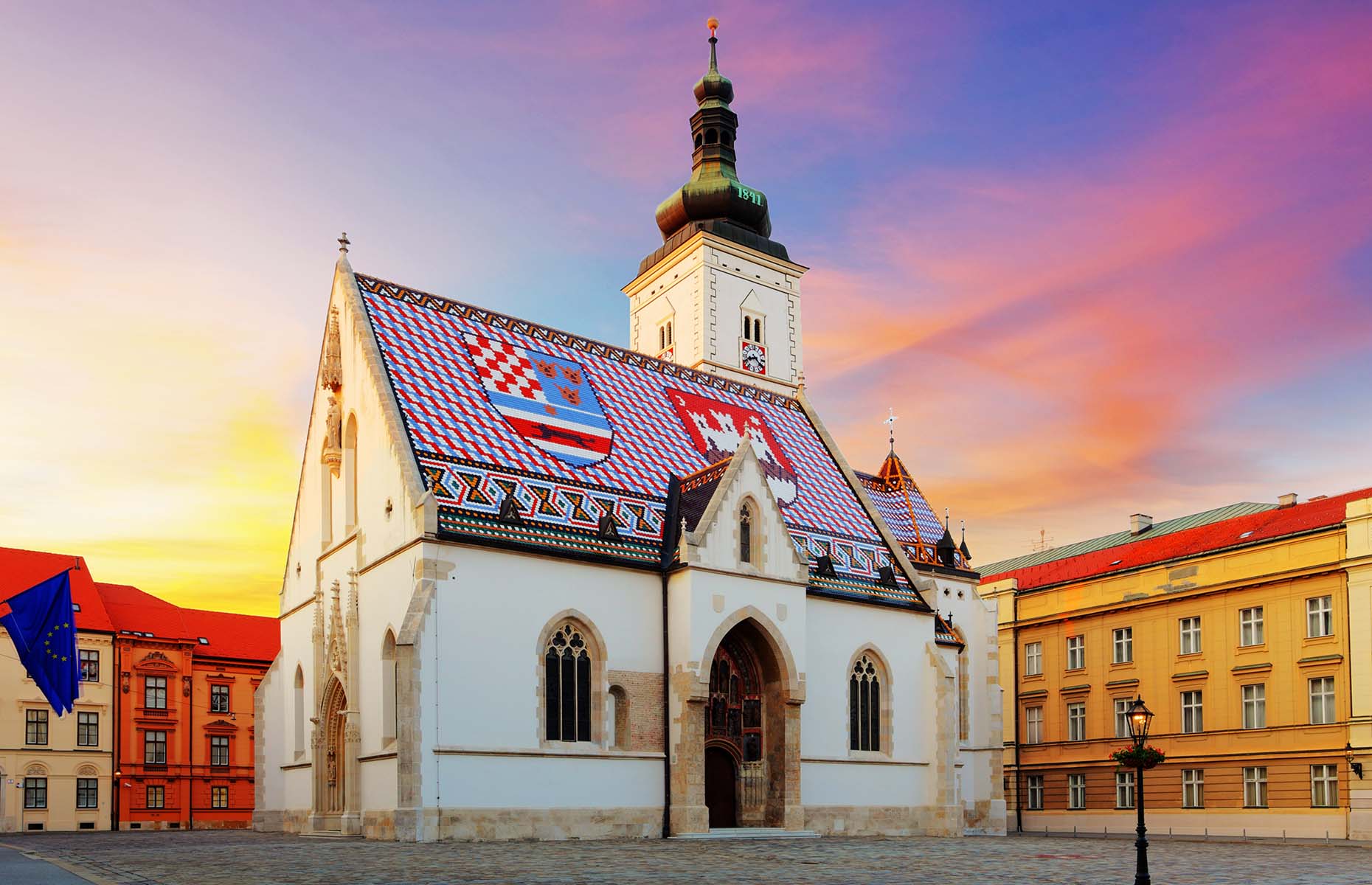 Église Saint-Marc de Zagreb (Image : TTstudio/Shutterstock)