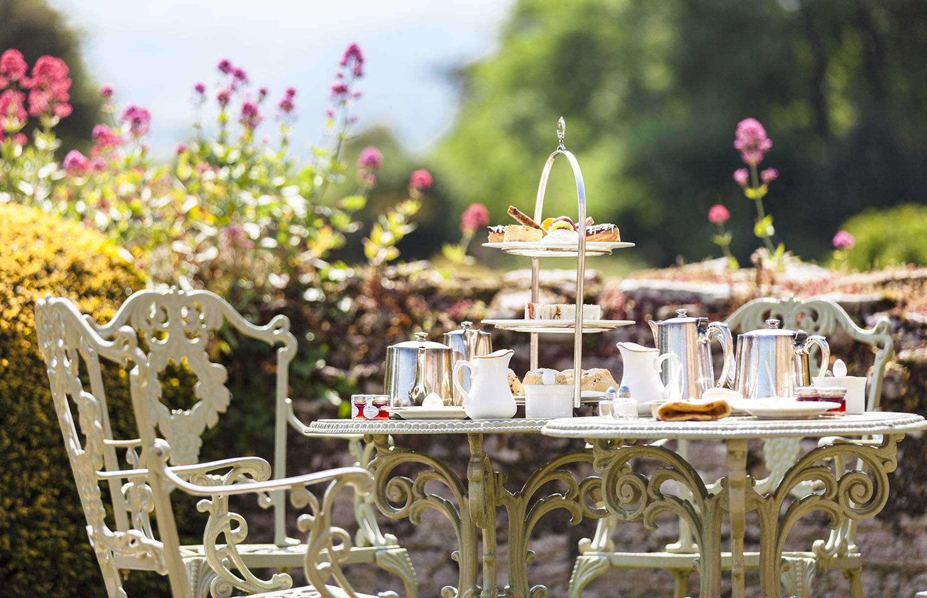 Afternoon tea in the garden (Annapurna Mellor - National Trust)