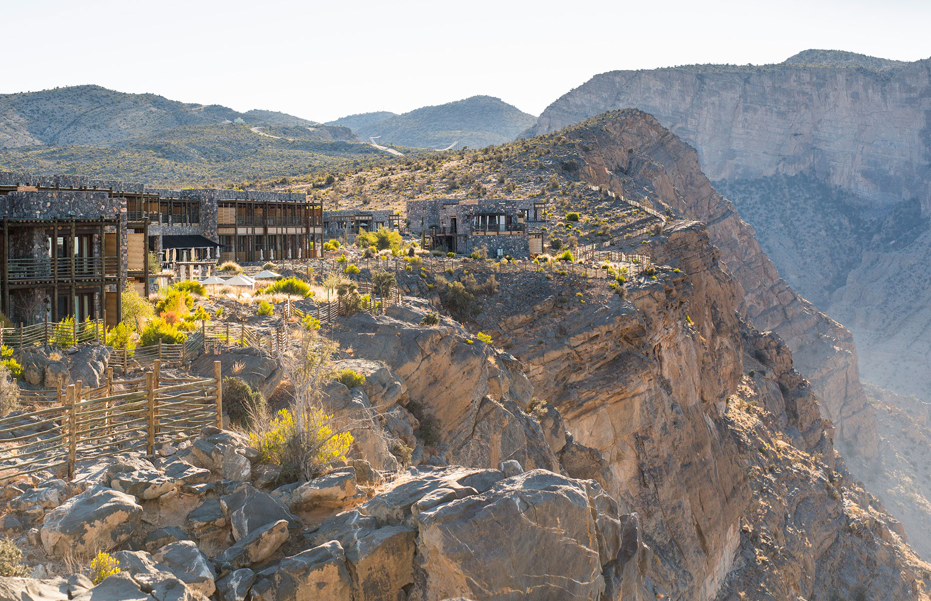 Alila Jabal Akhdar with its clifftop views (Image: Visit Oman)