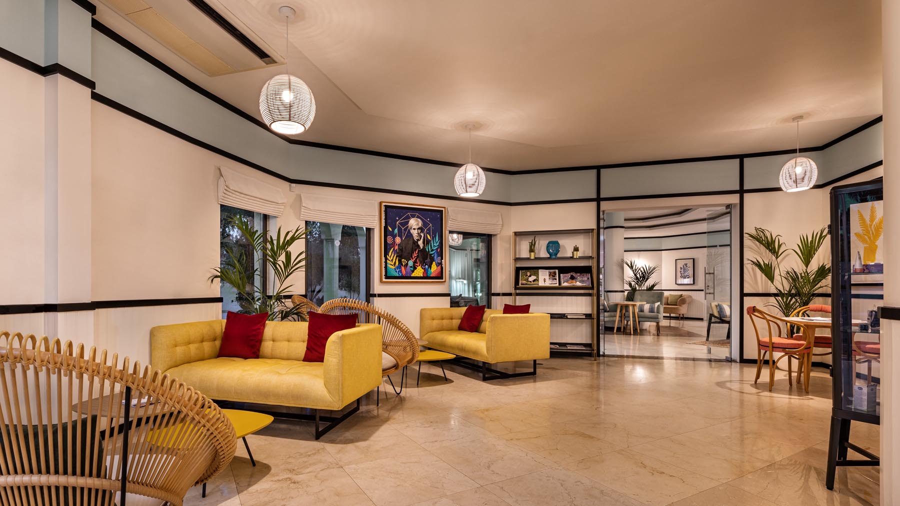 The Magnolia Hotel reception (Image: Quinta do Lago)