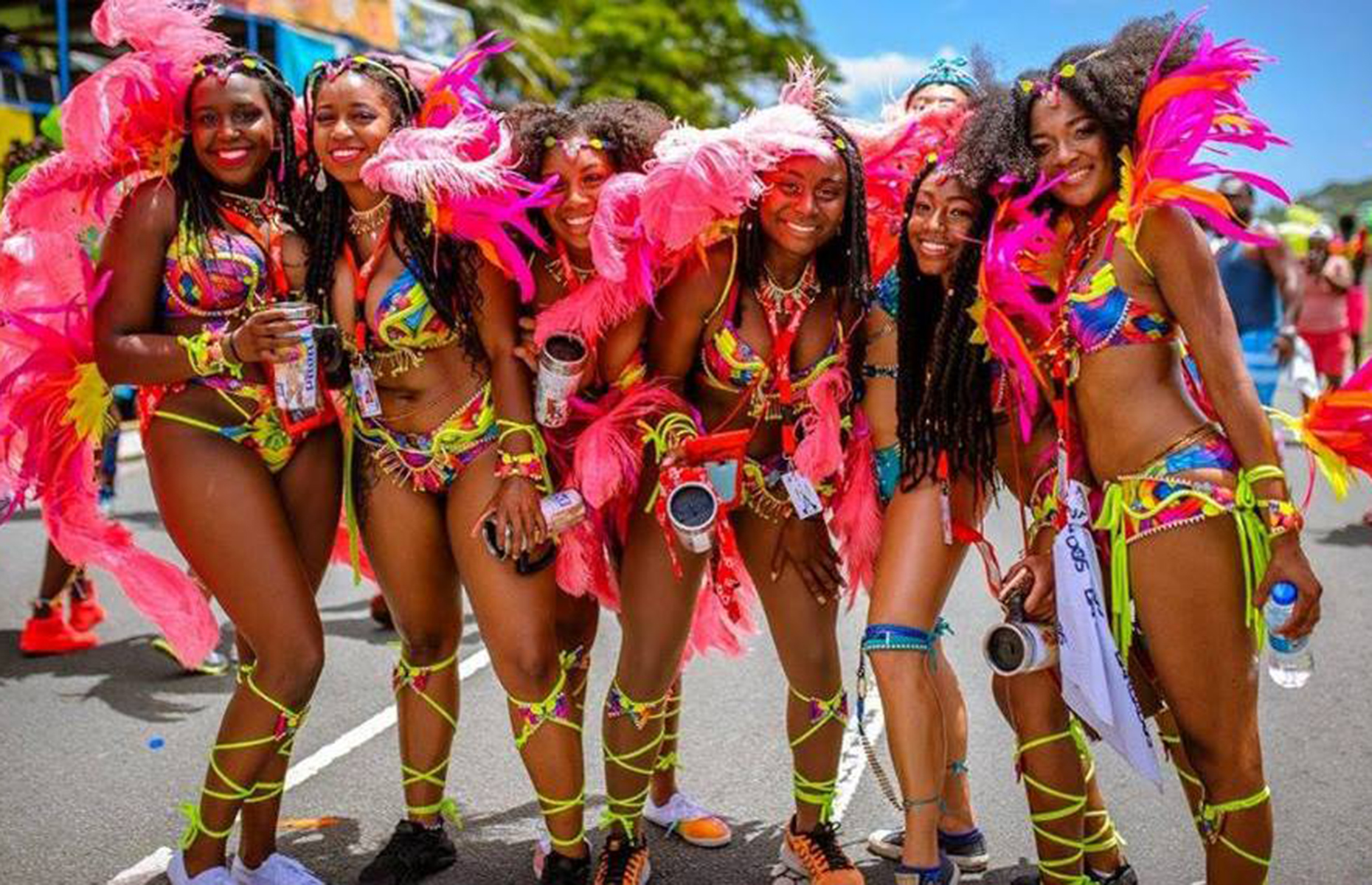 St Lucia Carnival, St Lucia. (Image: St Lucia Tourism Authority)