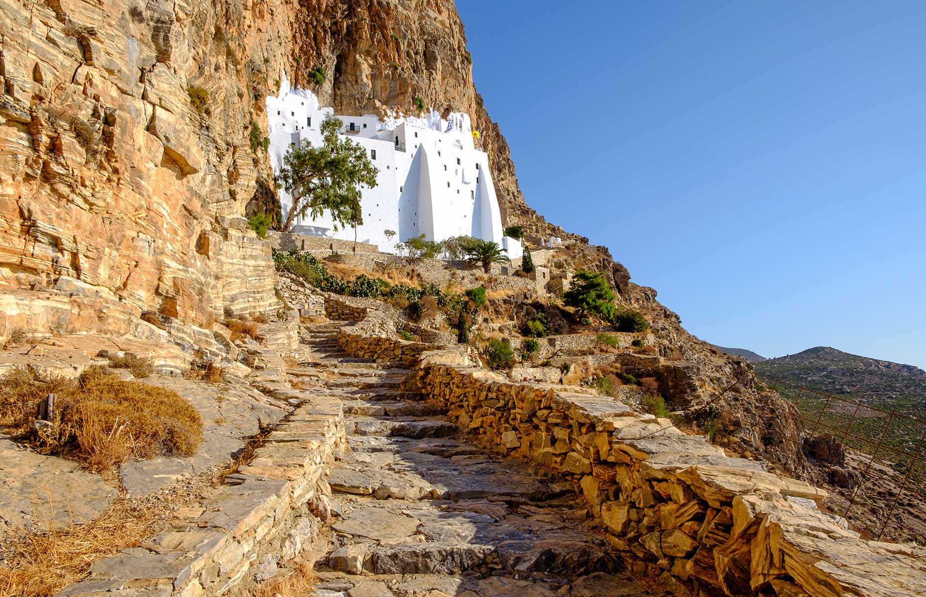 Panagia Hozovitissa monastery on Amorgos island (Image: Martin M303/Shutterstock)