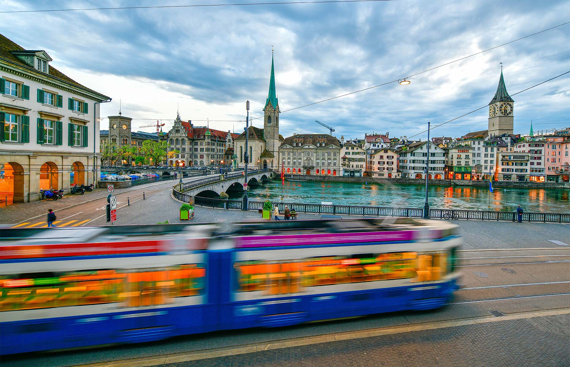 Zürich city centre (Image rapisan sawangphon/Alamy Stock Photo)