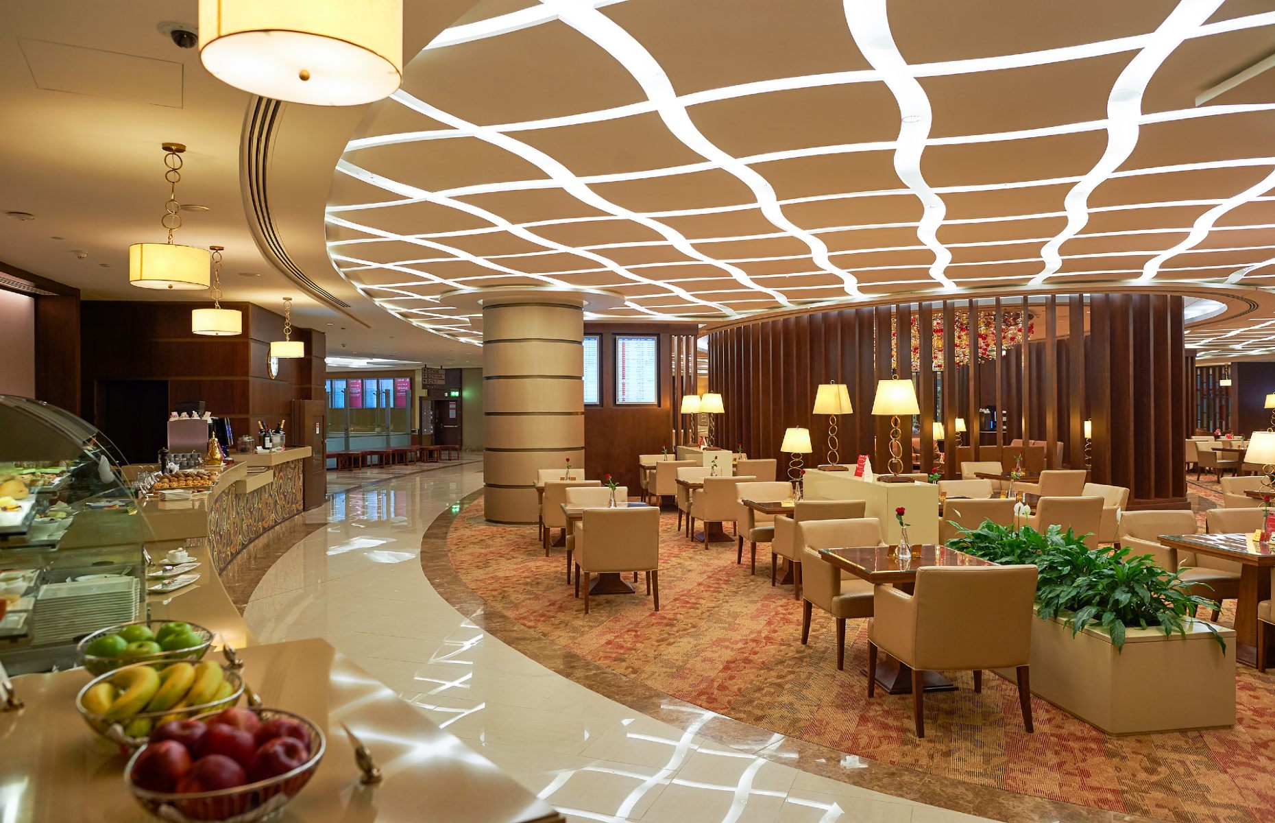 Emirates First Class lounge (Image: Sorbis/Shutterstock)