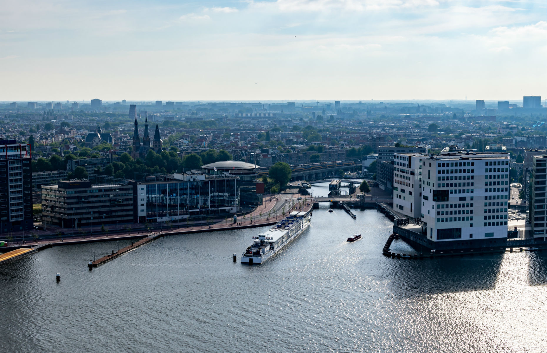 view from A'Dam