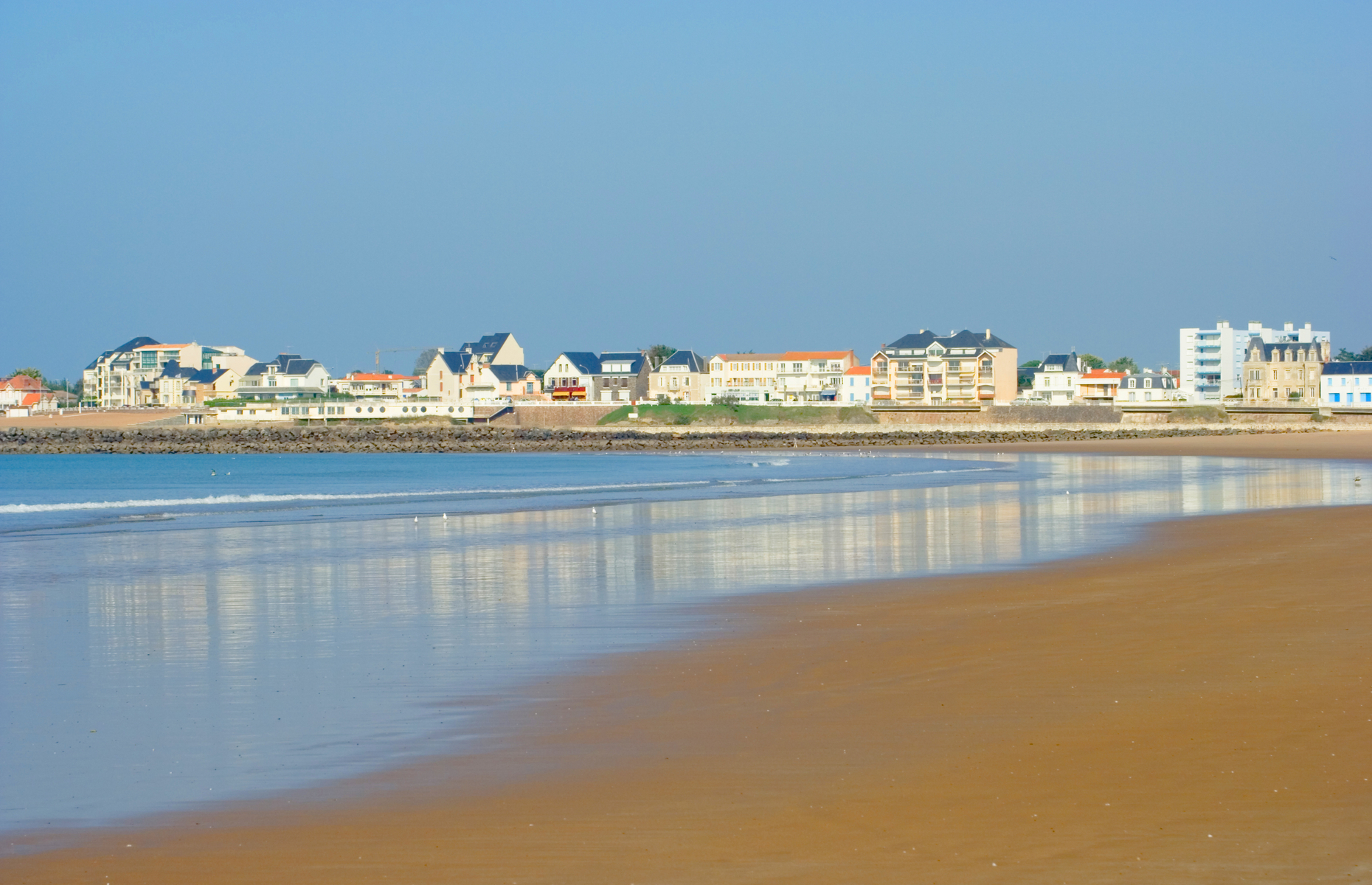 Atlantic France beach