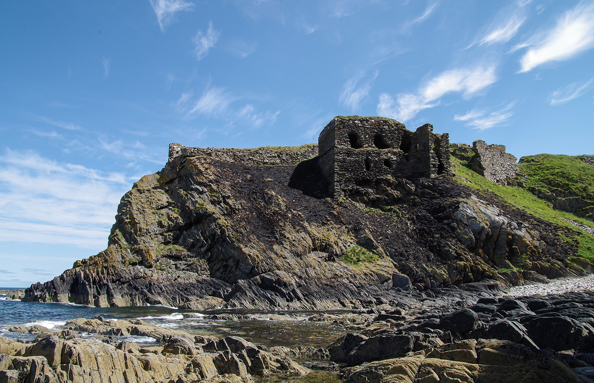 Findlater Castle, Banffshire Coast