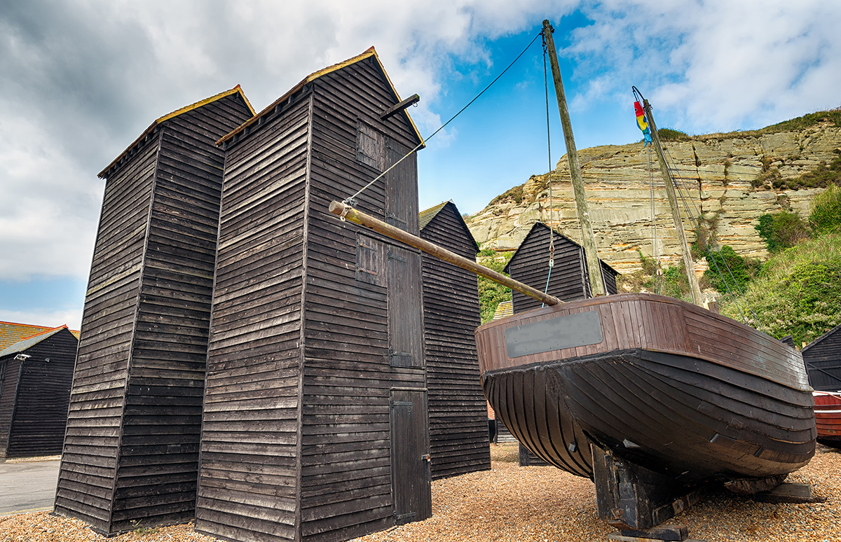 Hastings fisherman's huts