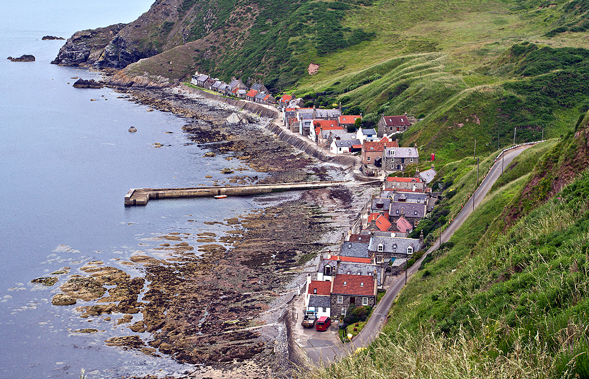 Crovie Village, Banffshire Coast