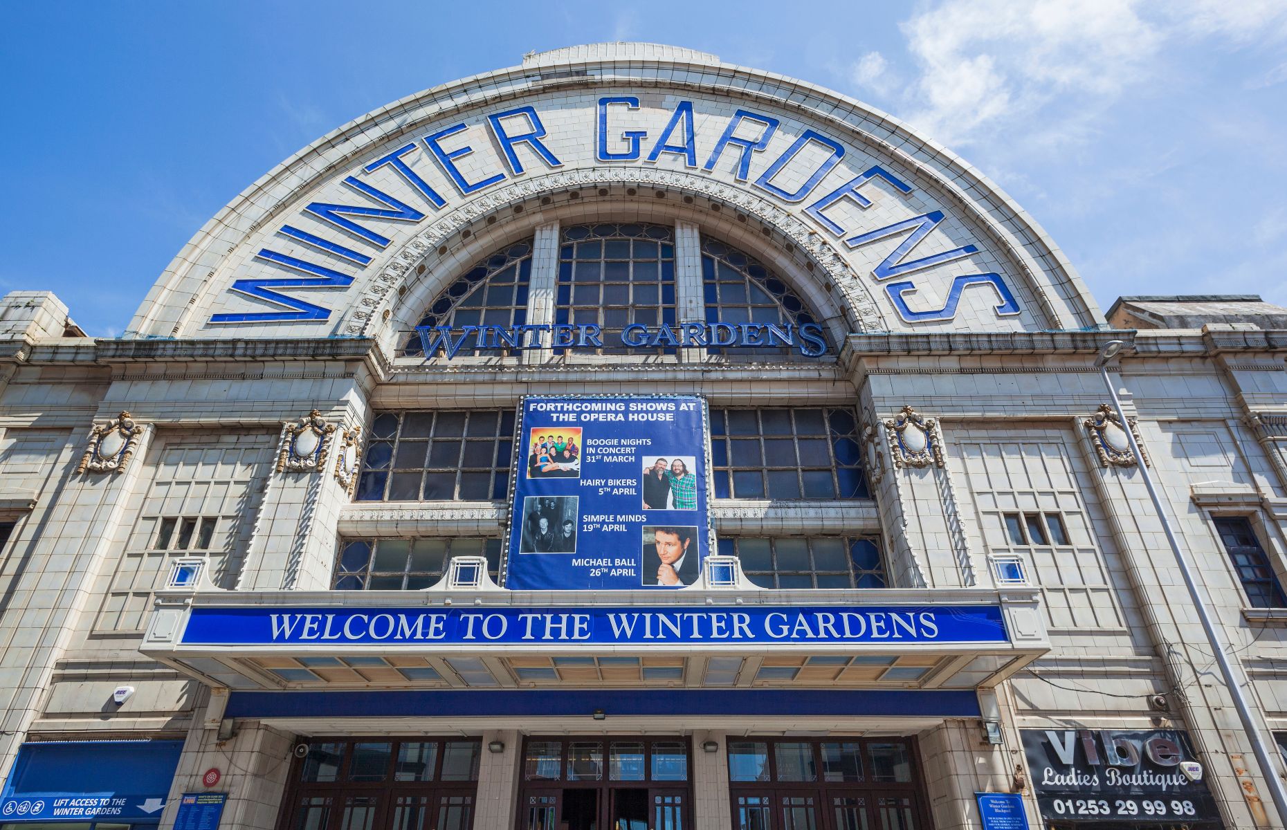 Exterior of the Winter Gardens entertainment complex (Image: Steve Vidler/Alamy)