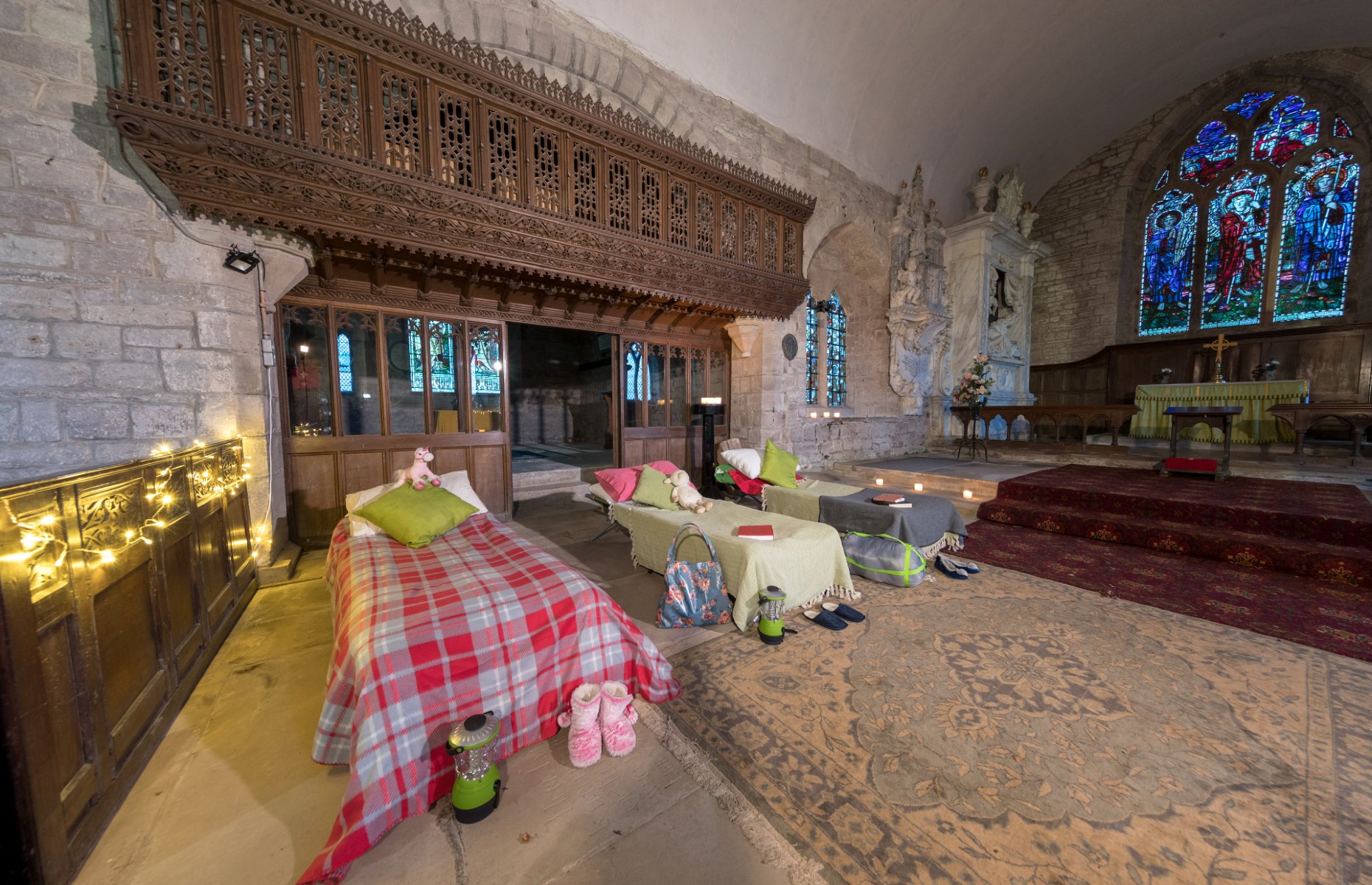 Inside St Cuthberts (Image: Joseph Casey)