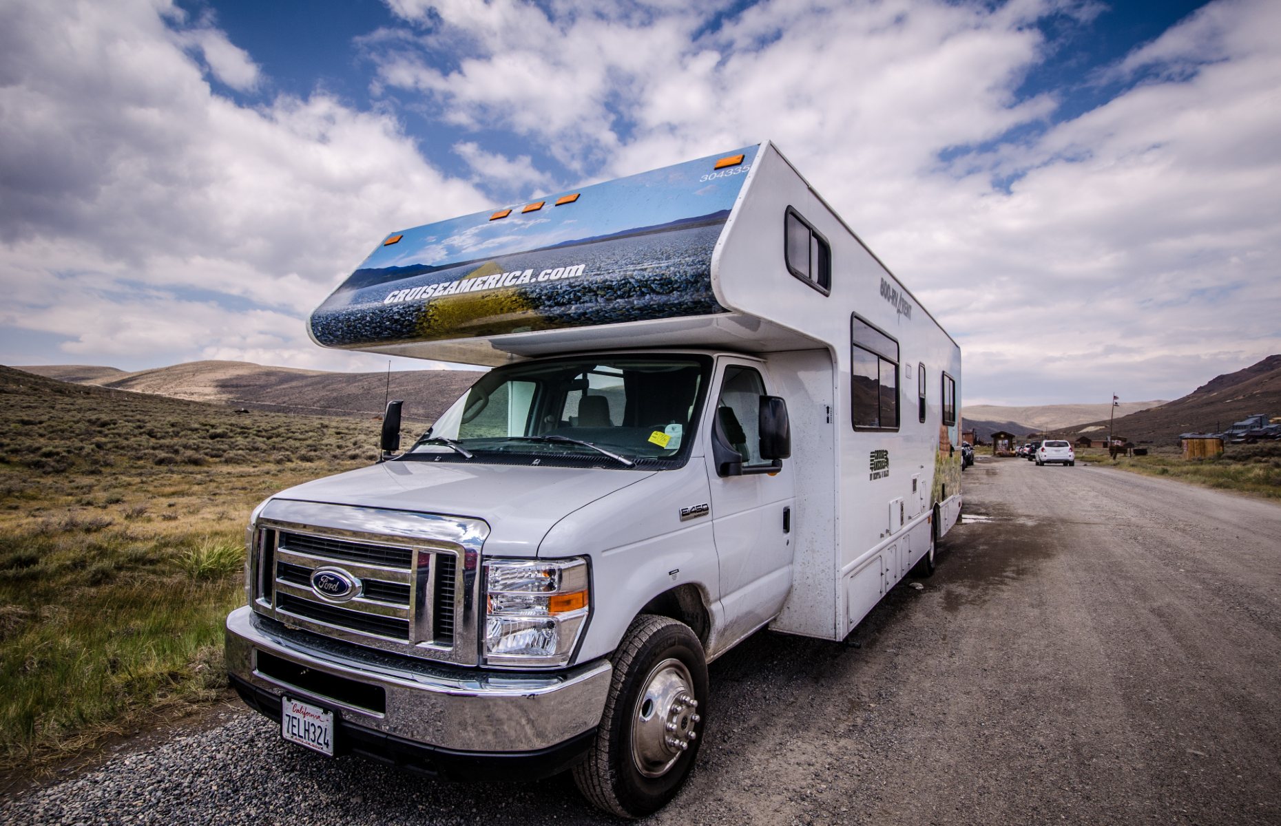 RV parked up in the US (Image: melissamn/Shutterstock)