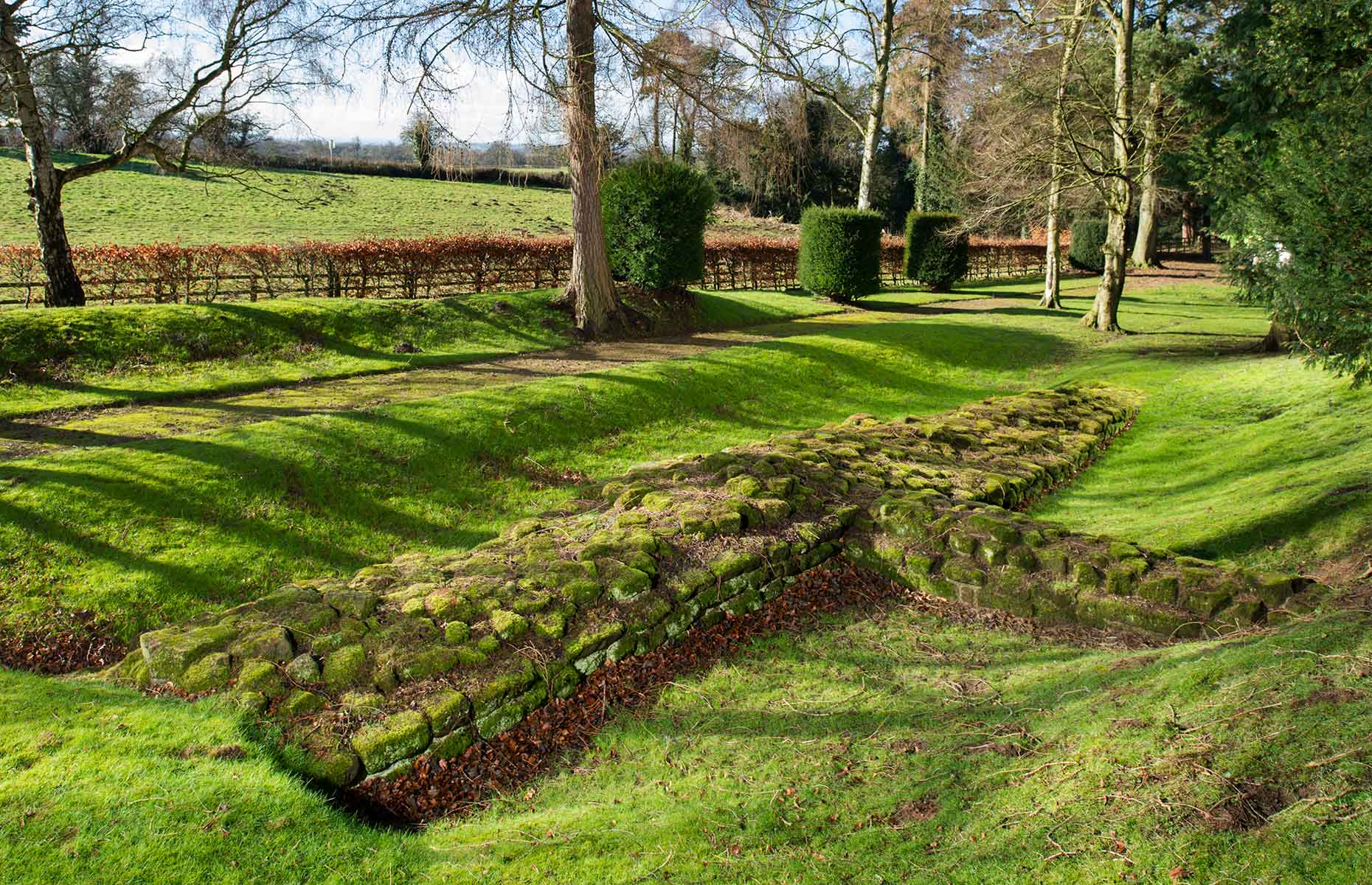 Aldborough Roman Site in Northamptonshire (Image English Heritage/Heritage Images/Getty Images)