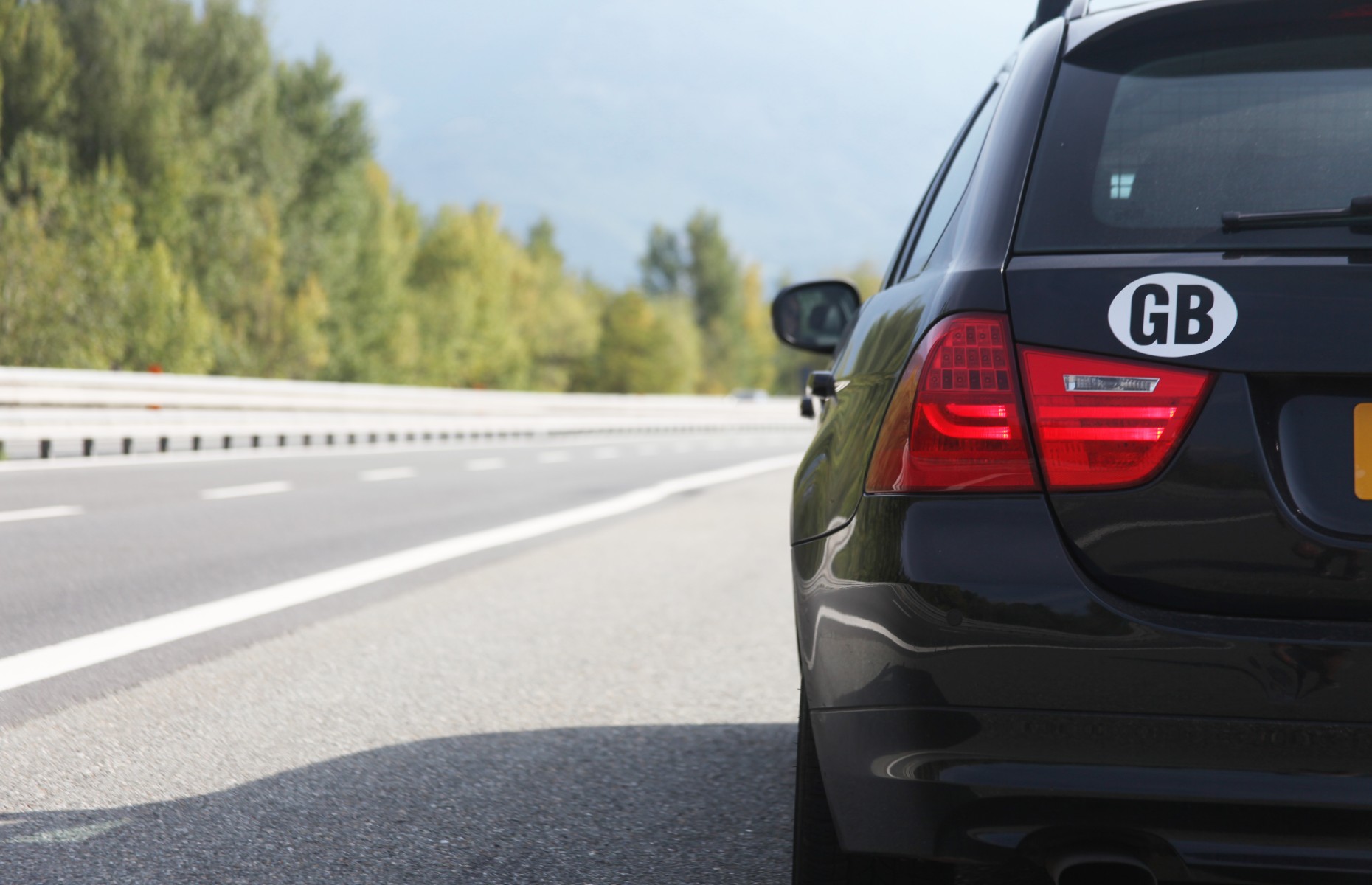 GB sticker on a car (Image: Dan Jardine/Shutterstock)