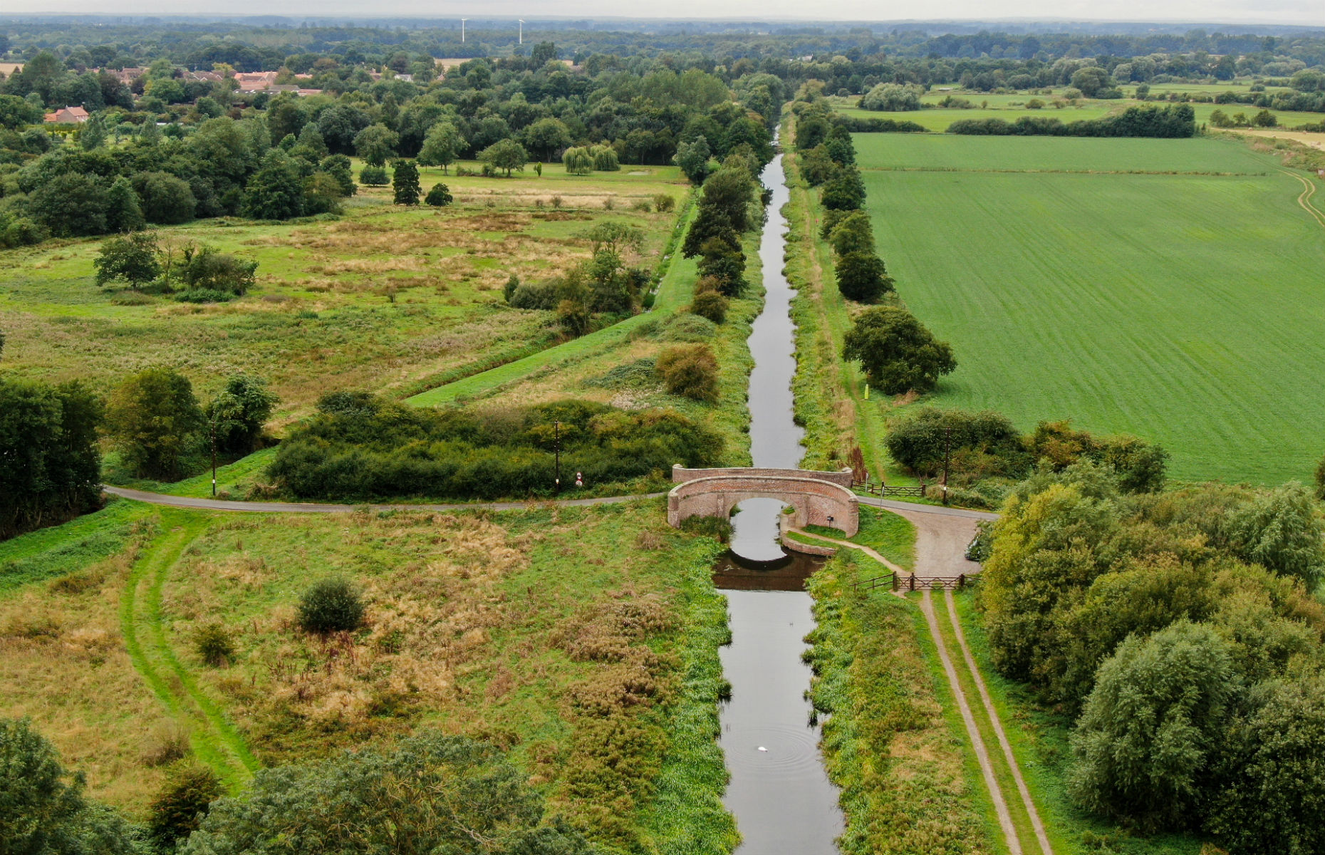 Pocklington Canal and surrounding countryside in East Yorkshire (Image: LFM Visuals/Shutterstock)