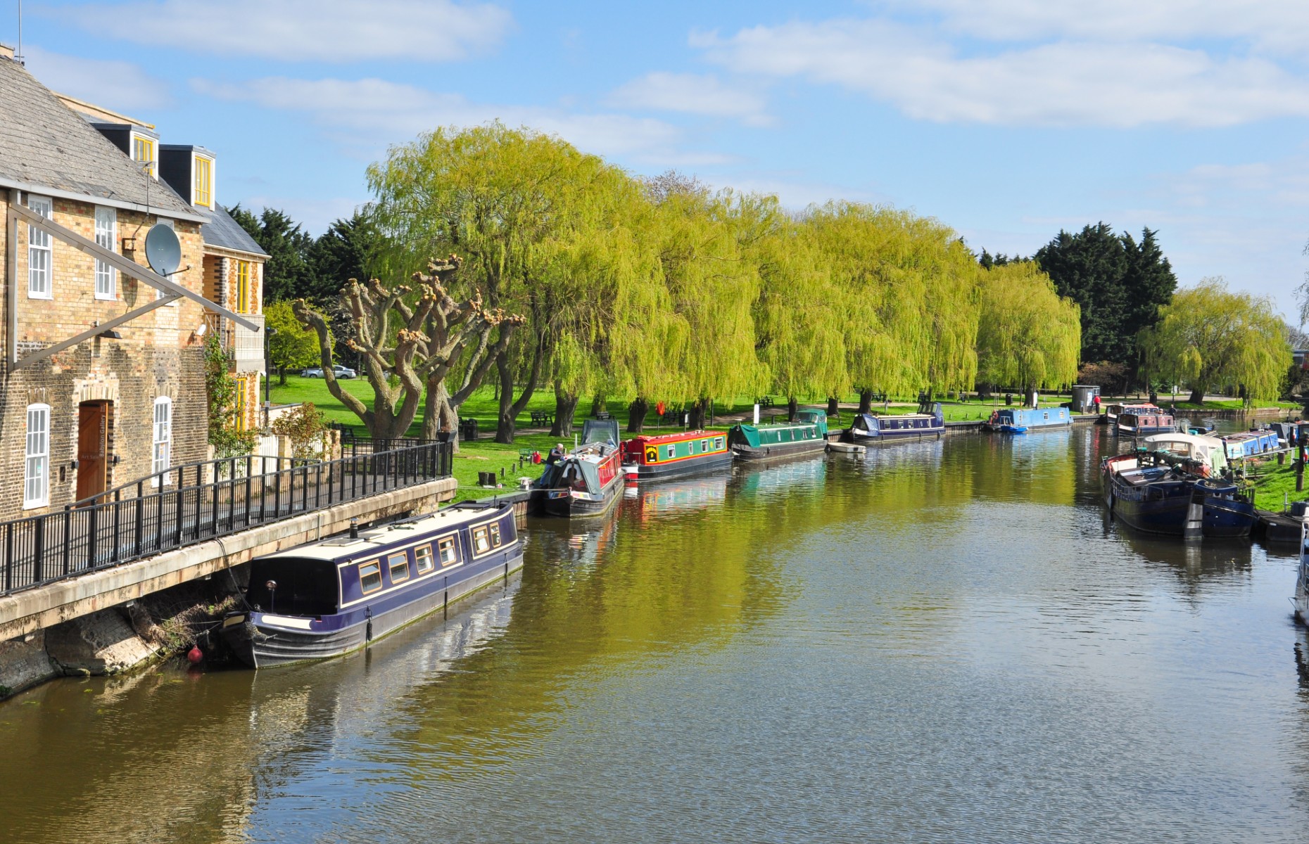 Narrow boats in Ely (Image: Peter Moulton/Shutterstock)