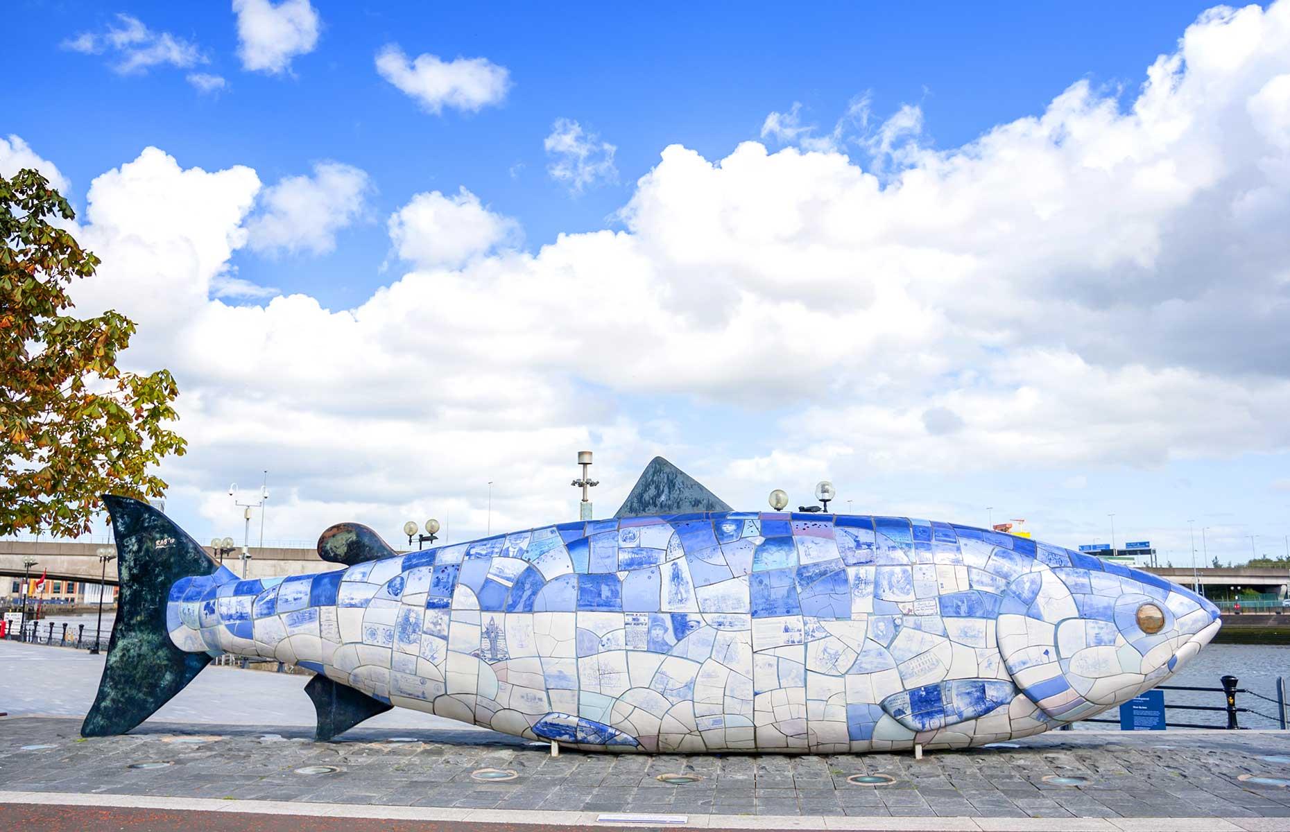 Big Fish, Belfast, Northern Ireland (Image: Aitormmfoto/Shutterstock)