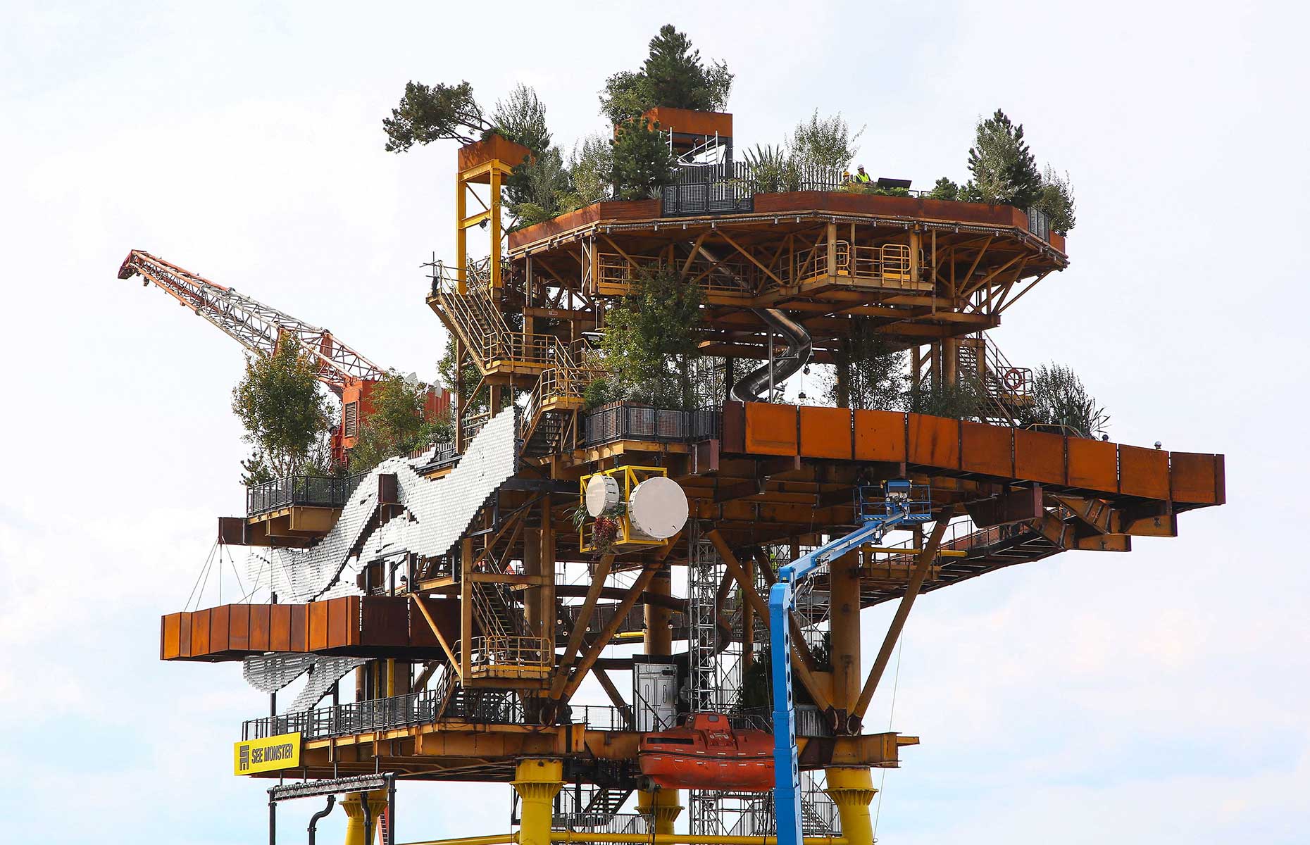 See Monster, Weston-Super-Mare, England (Image: Photo by GEOFF CADDICK/AFP via Getty Images)