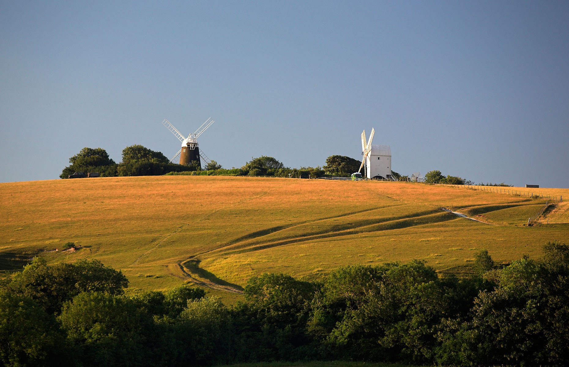 Clayton Windmills (Keith Shuttlewood/Alamy Stock Photo)