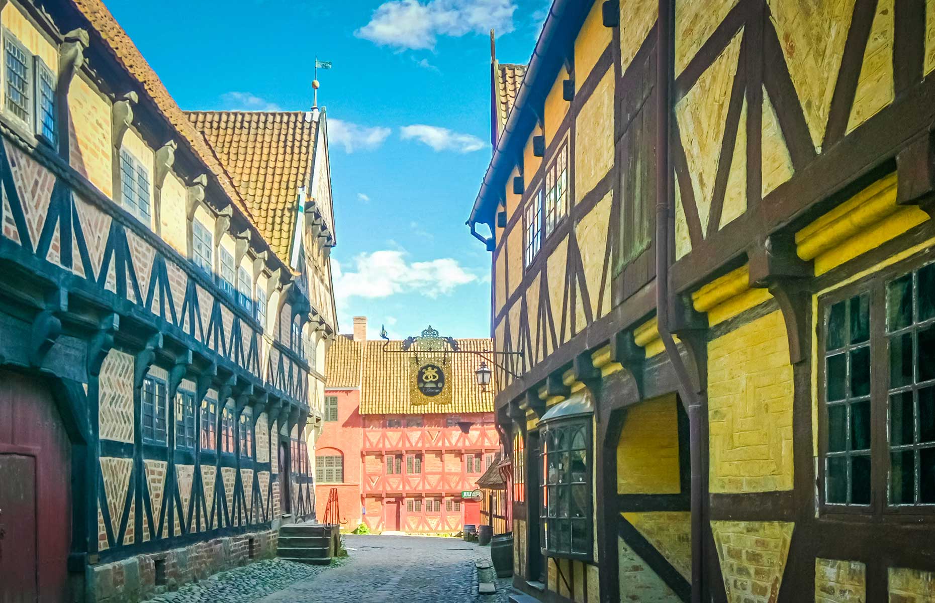 Den Gamle By showcases Medieval Scandi streets