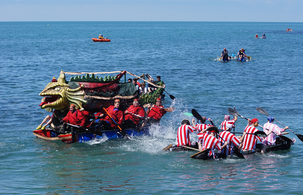 Aberystwyth raft race