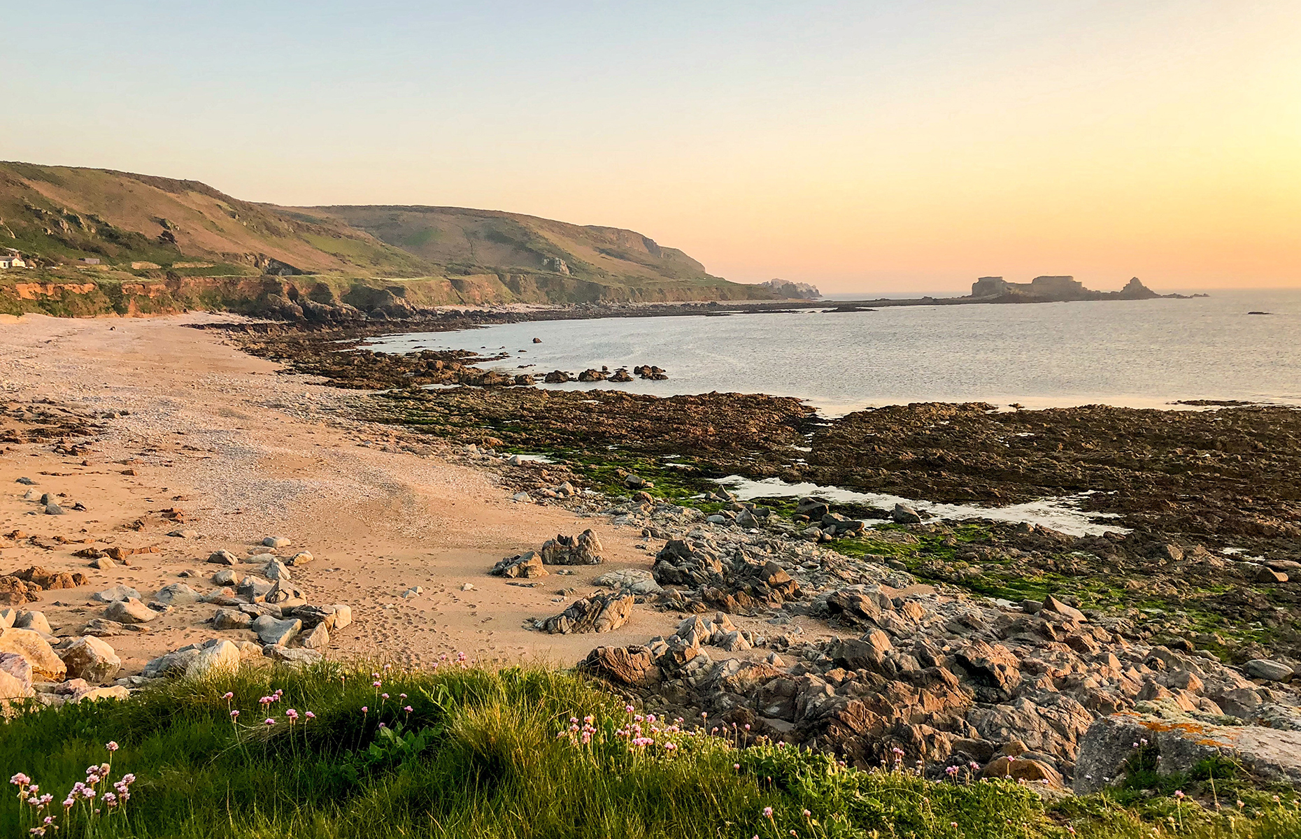 Alderney coast