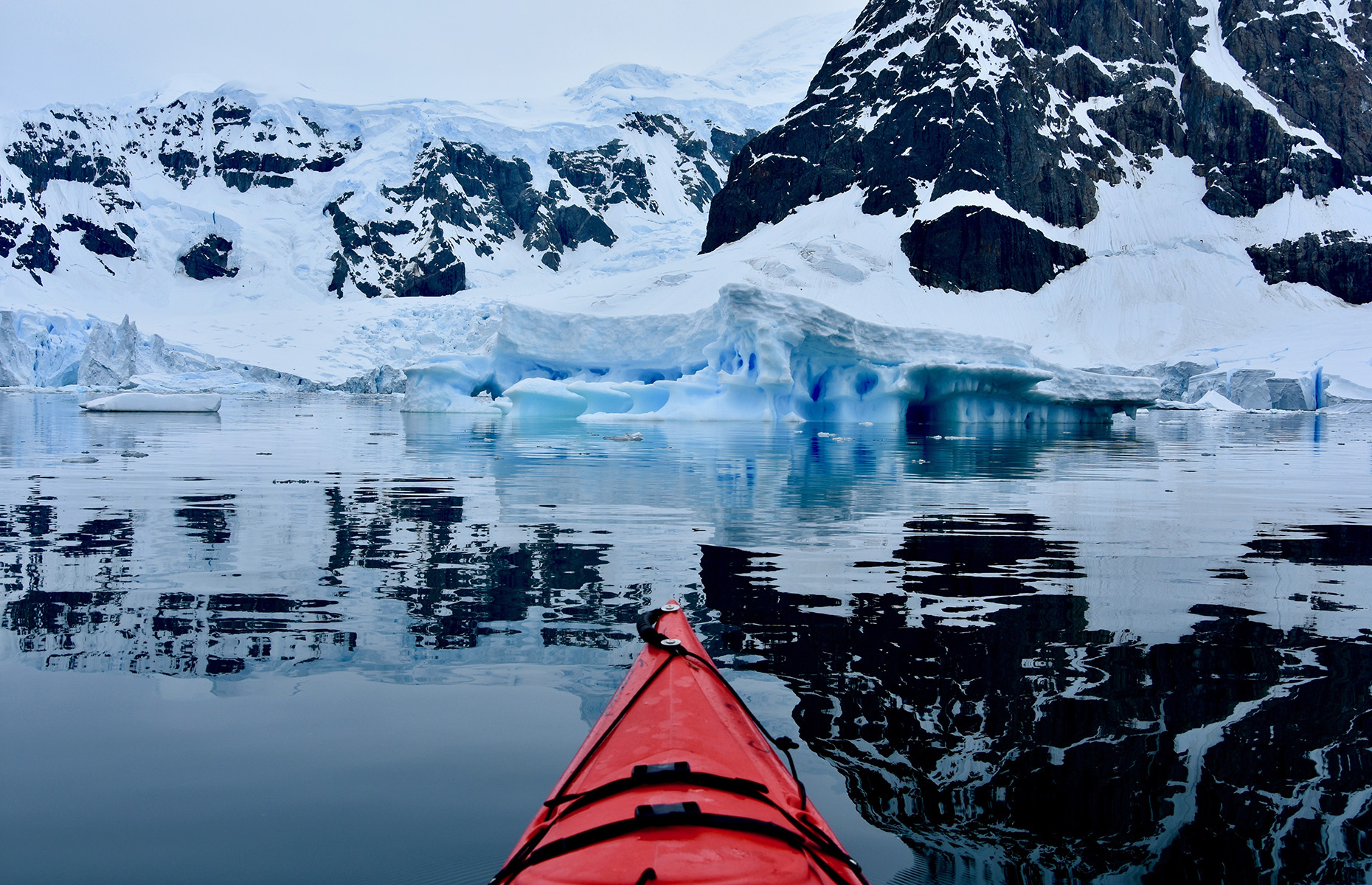 Antarctic kayaking