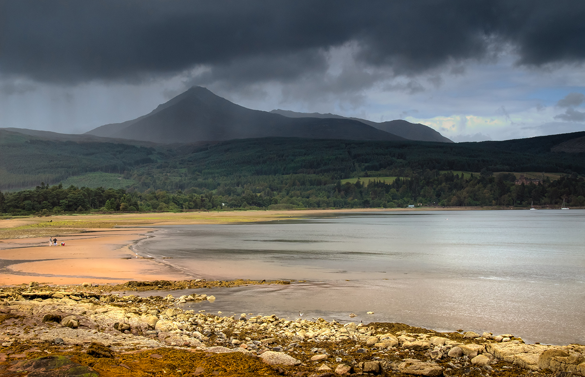 Brodick beach