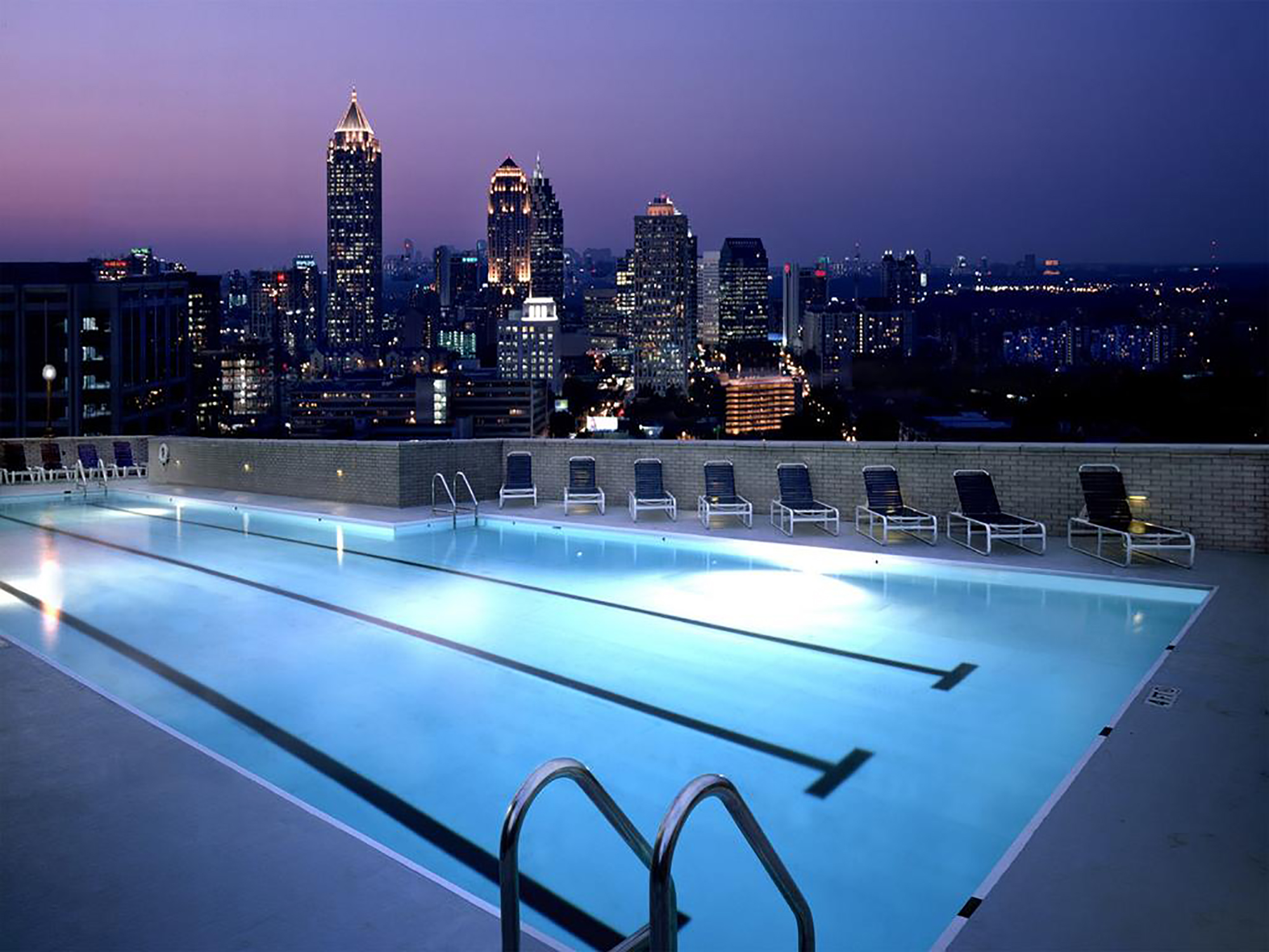 Georgian Terrace rooftop pool