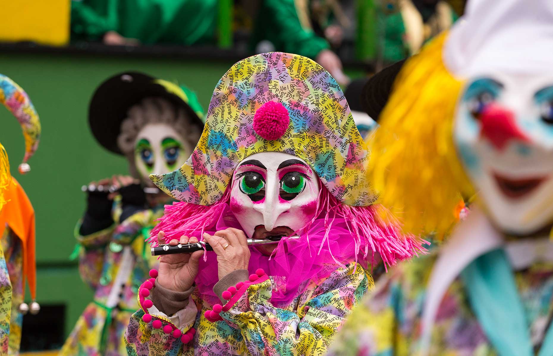 Basel carnival, known as Fasnacht