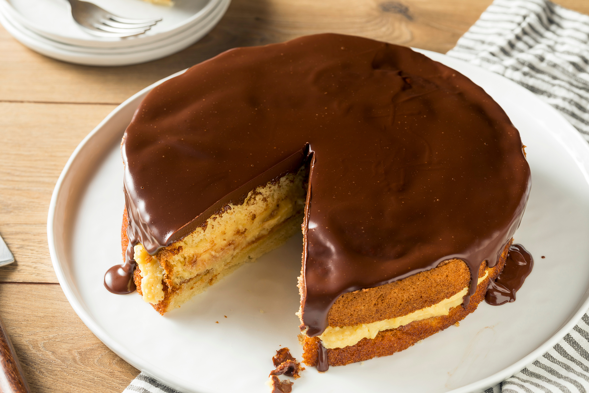 Boston cream pie