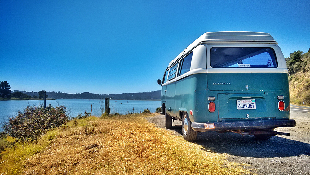 Campervan sunshine