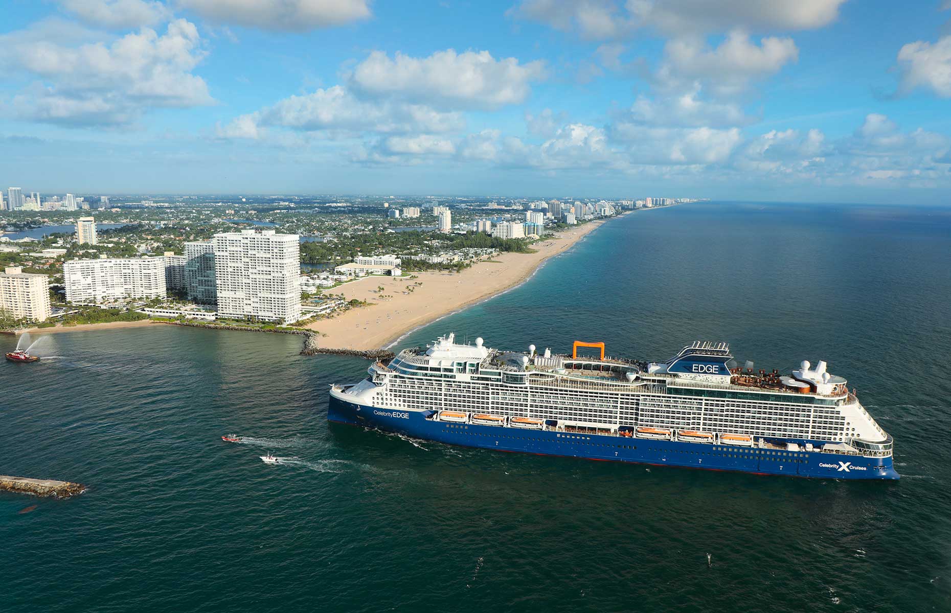 Celebrity Edge at Port Everglades, USA