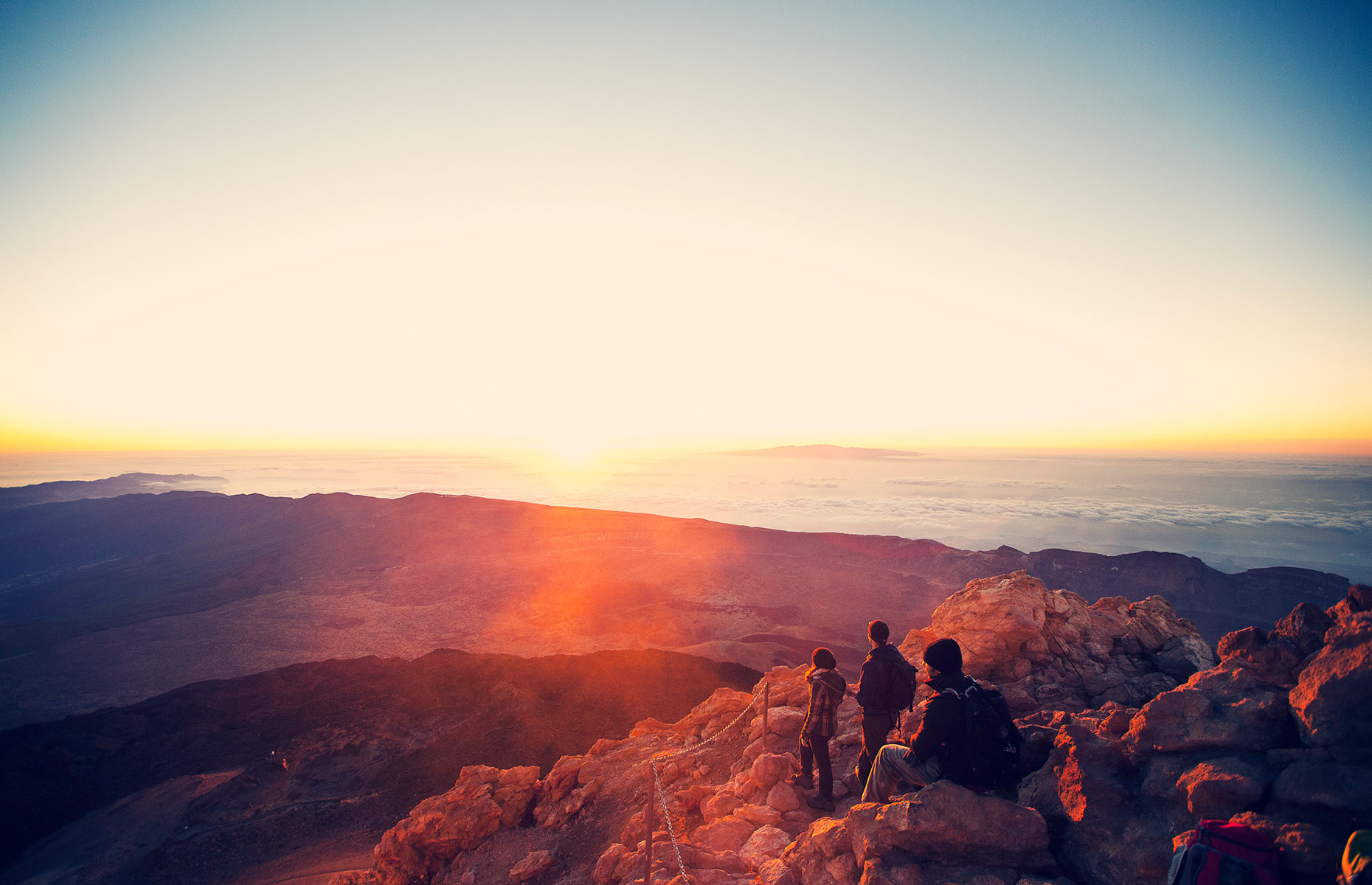 View from Mount Teide